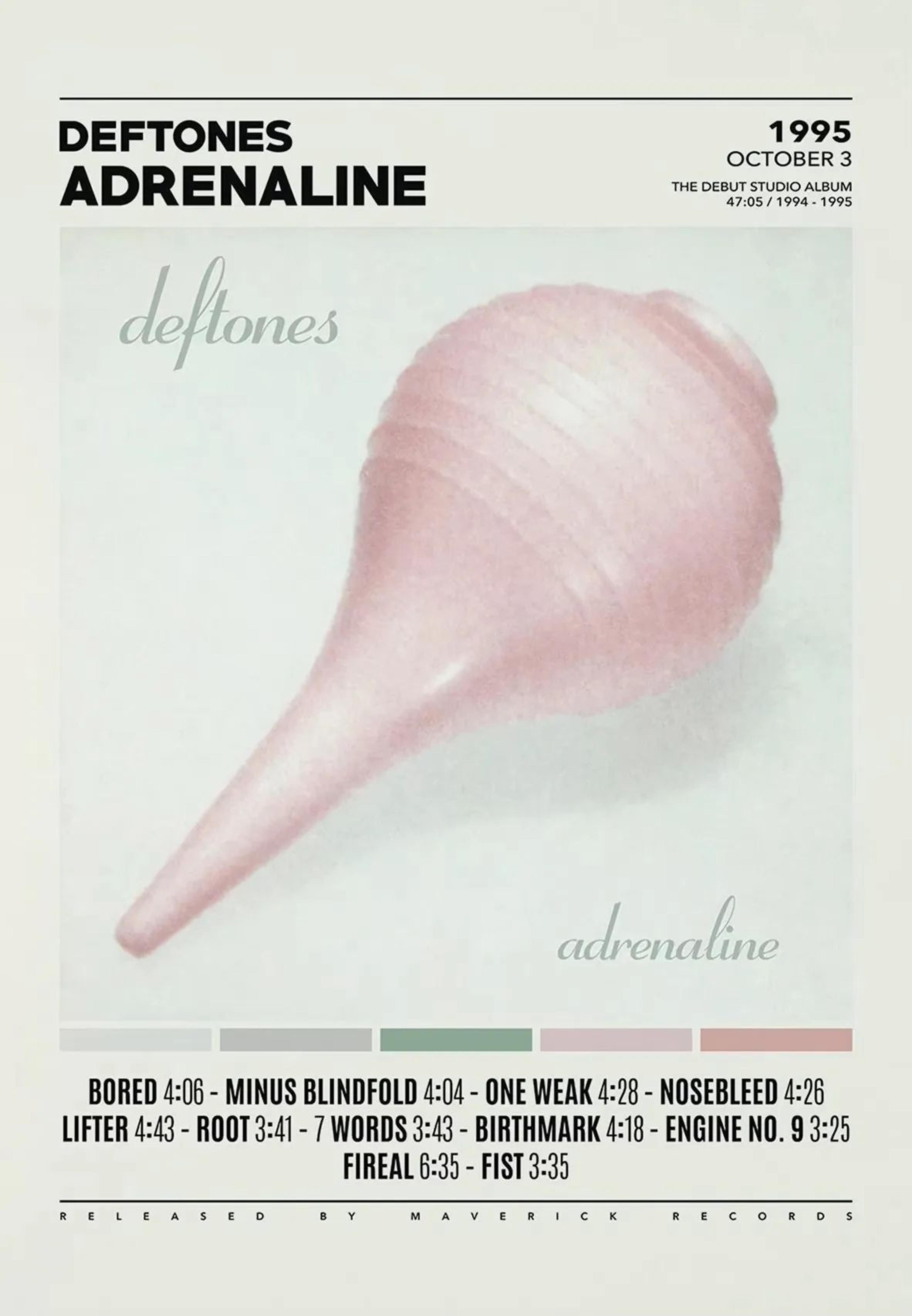 Deftones Album Cover Poster Canvas Music Wall Art Room Decor 8