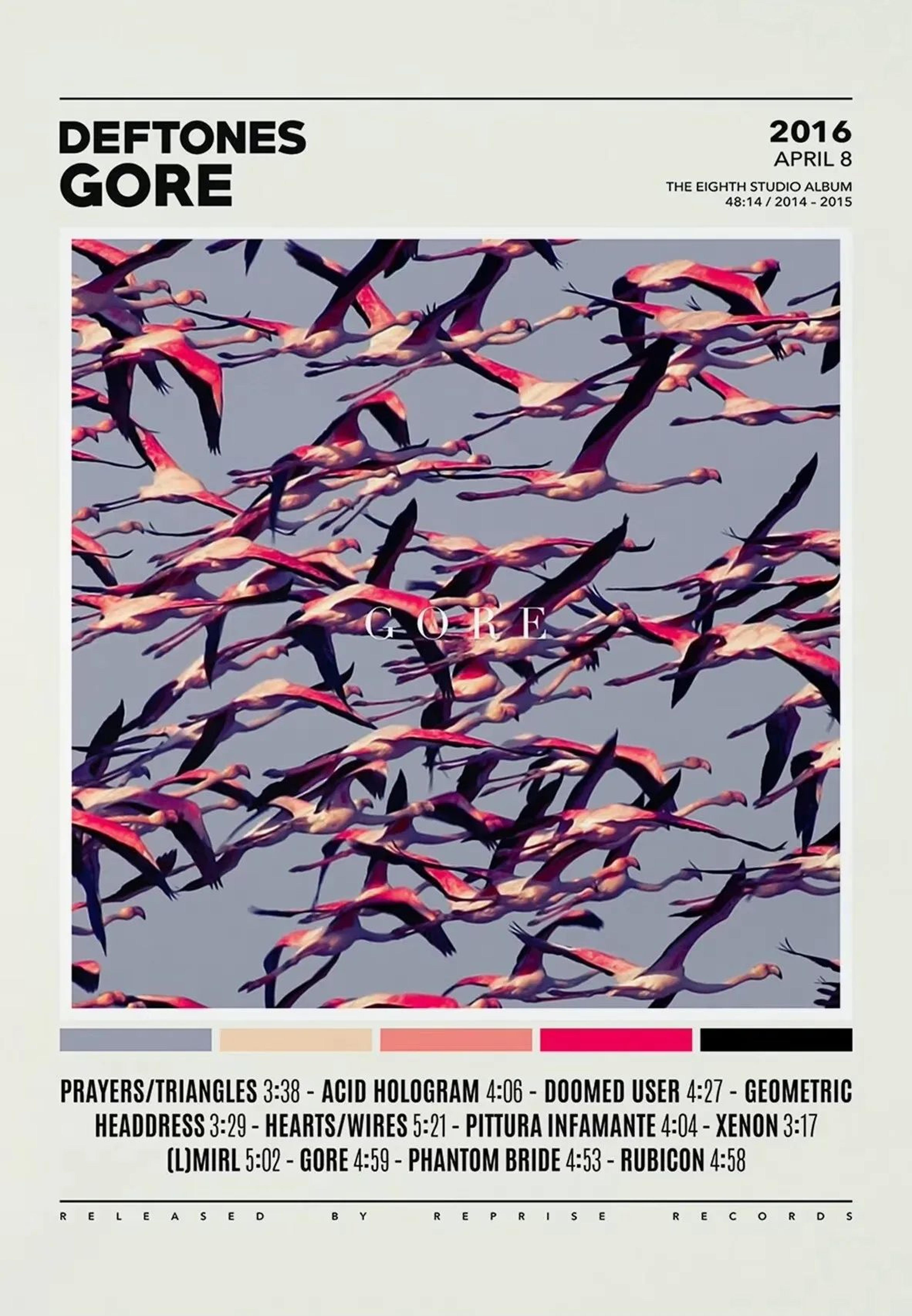 Deftones Album Cover Poster Canvas Music Wall Art Room Decor 14