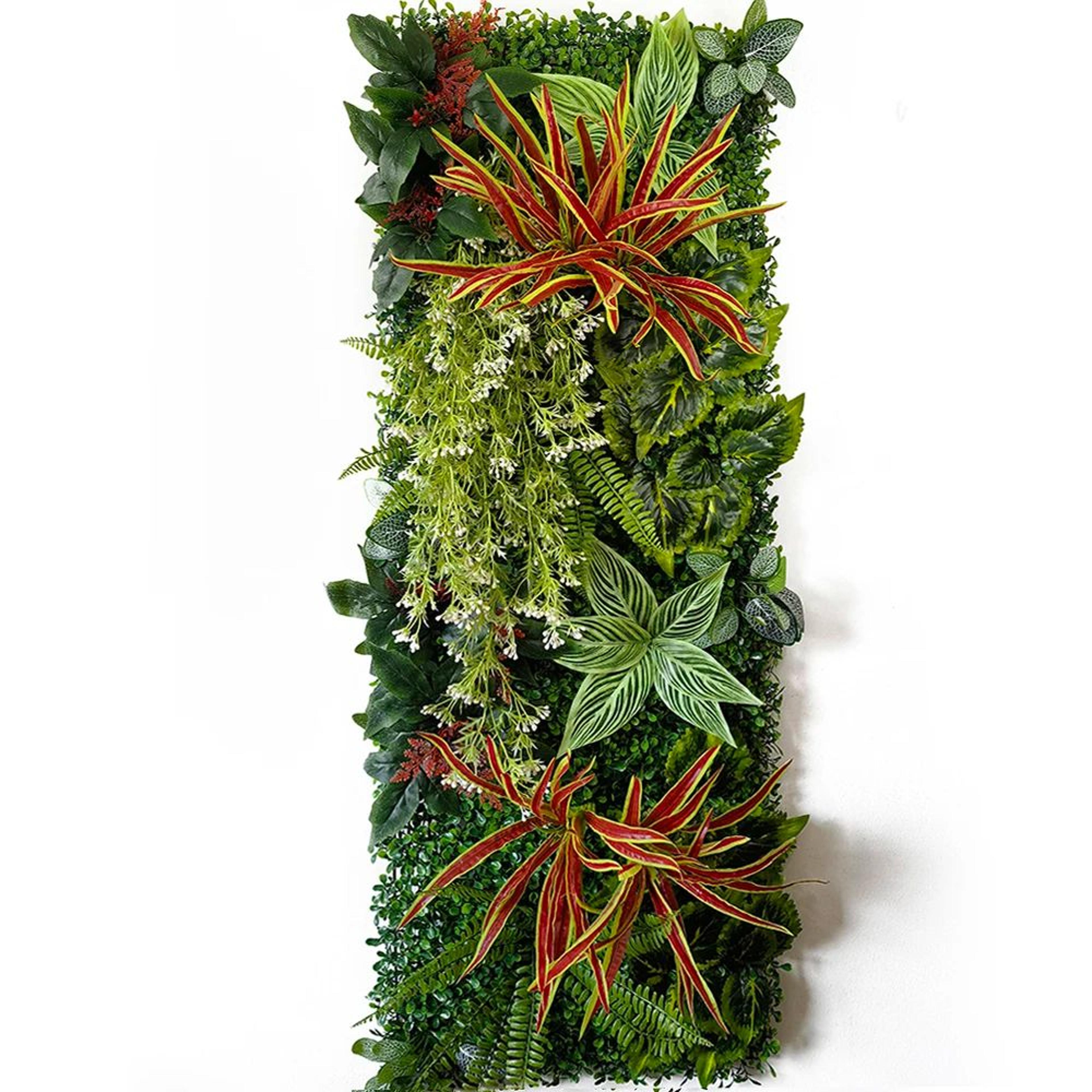 Artificial Eucalyptus Green Wall Panel Lush Plant Backdrop Decor For Home And Events 4