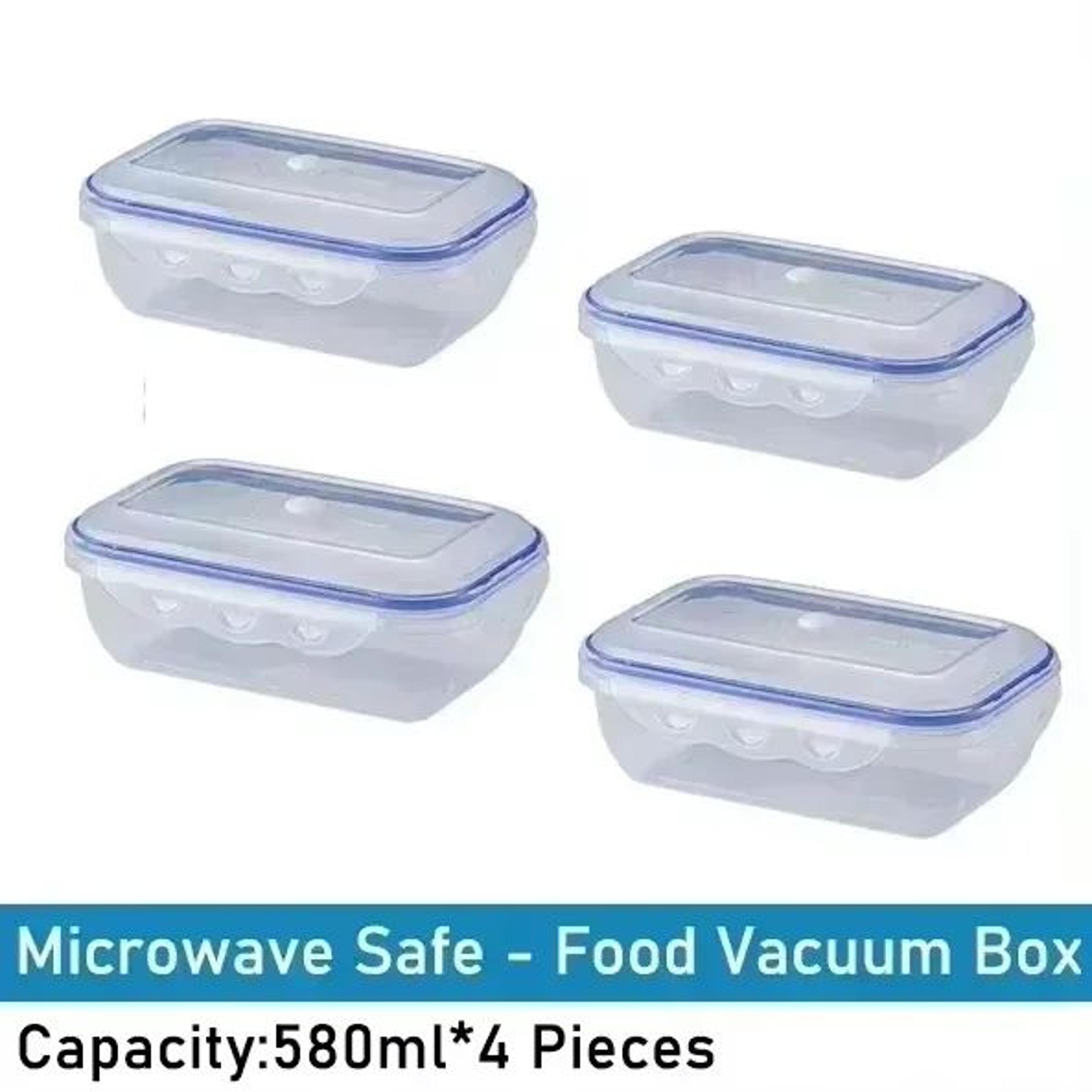 FreshLock Vacuum Food Storage Container Organizer Box 8