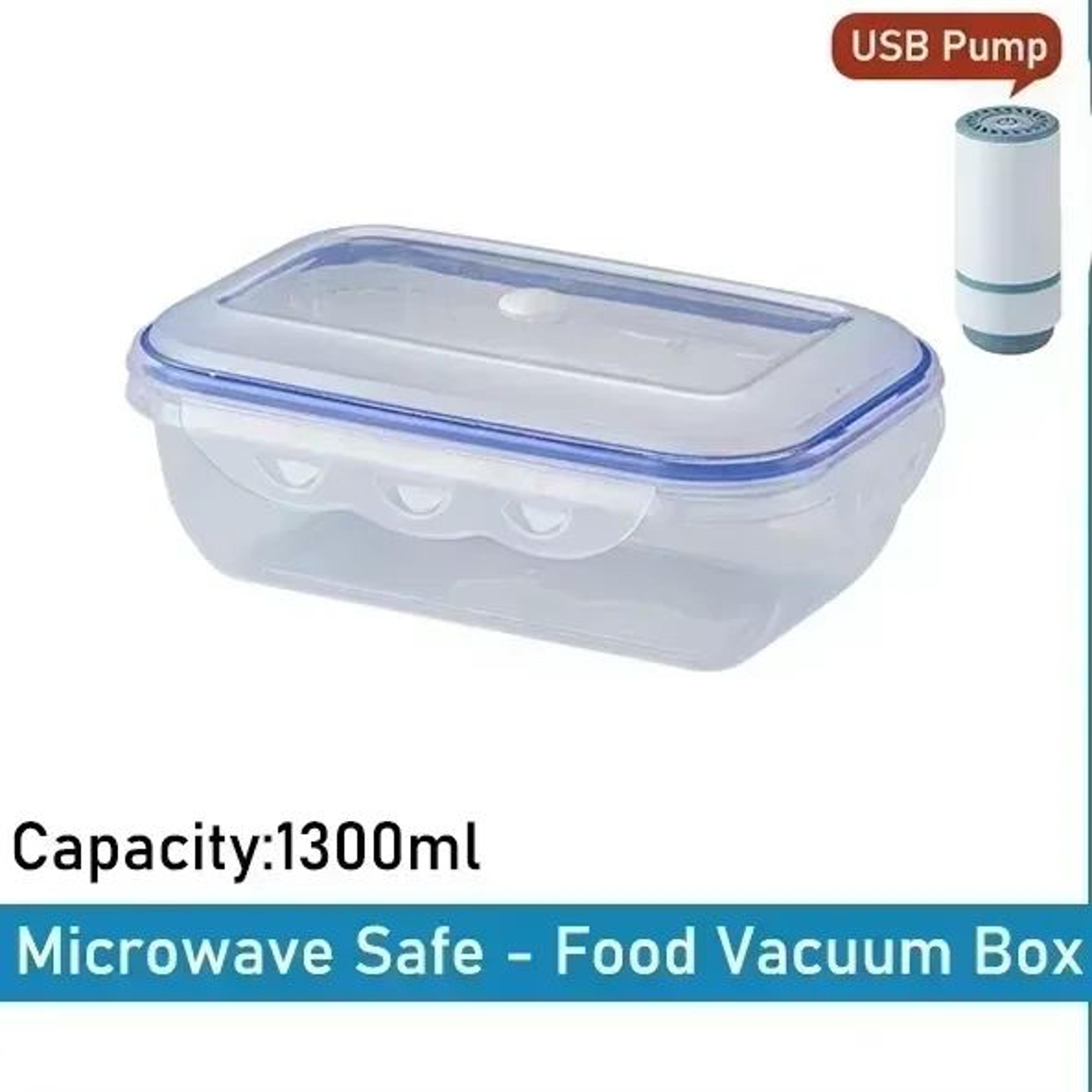 FreshLock Vacuum Food Storage Container Organizer Box 14