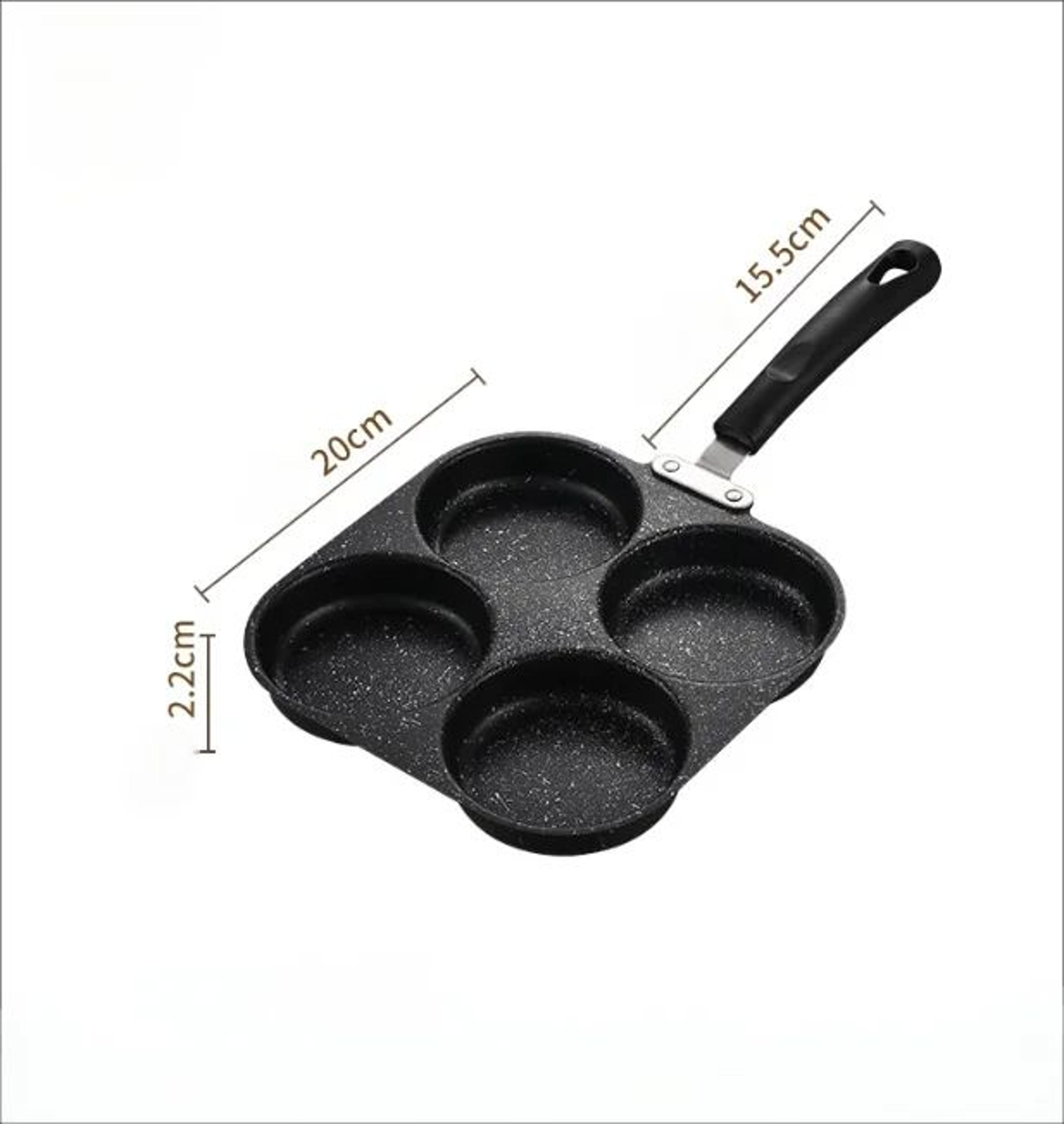 QuickCook 4 Slot Nonstick Egg Frying Pan 7