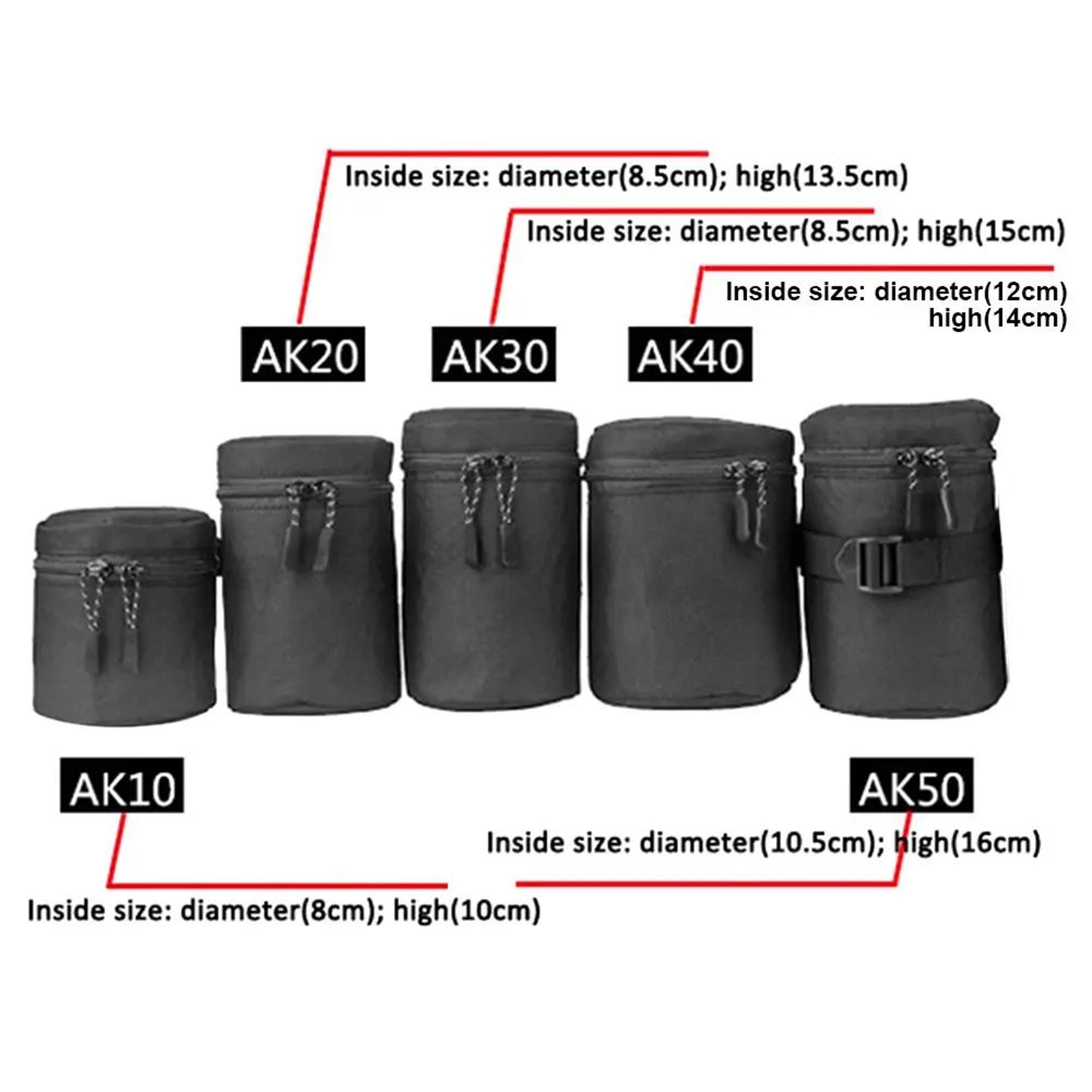 Waterproof DSLR Camera Lens Bag With Soft Padded Protection 1