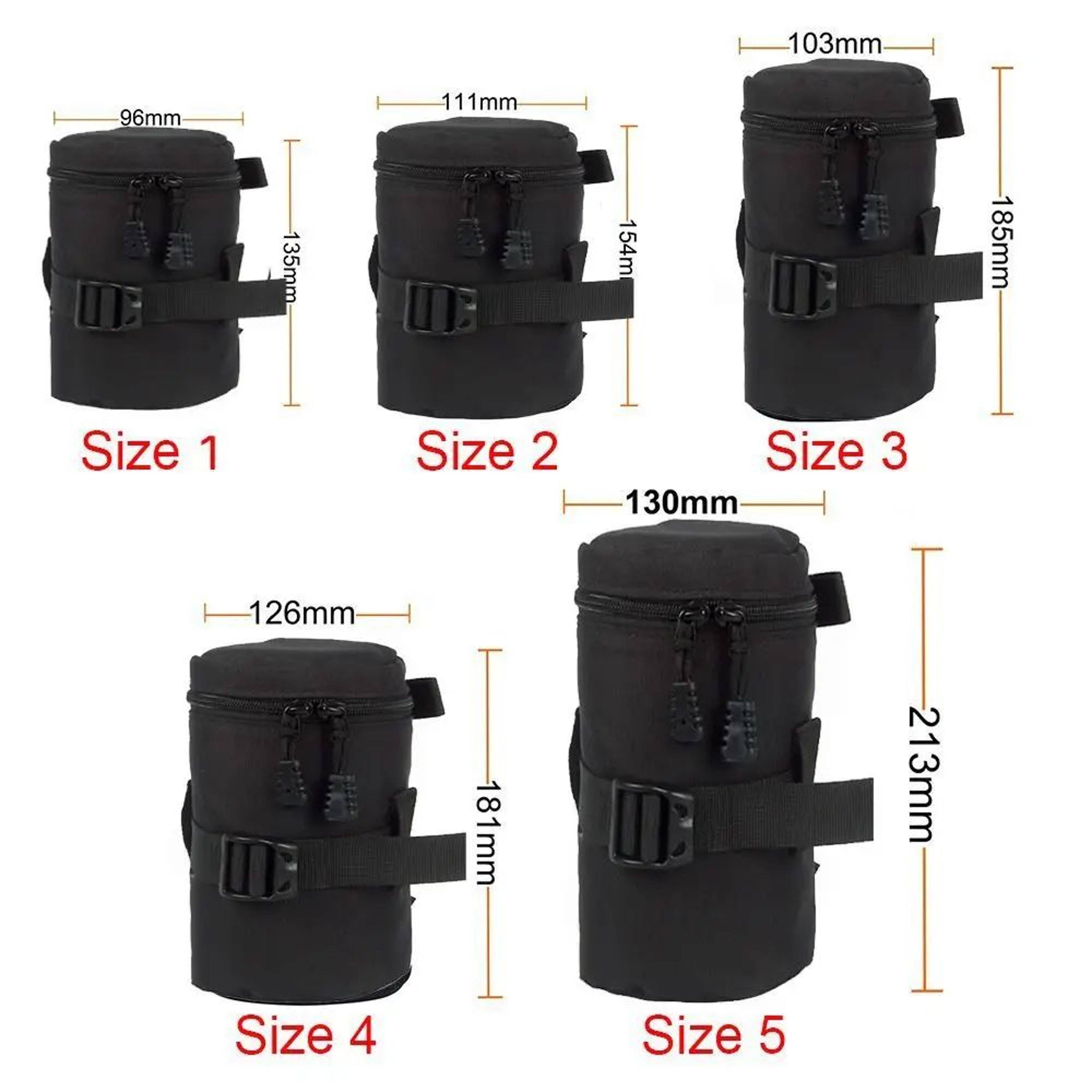 Waterproof DSLR Camera Lens Bag With Soft Padded Protection 5