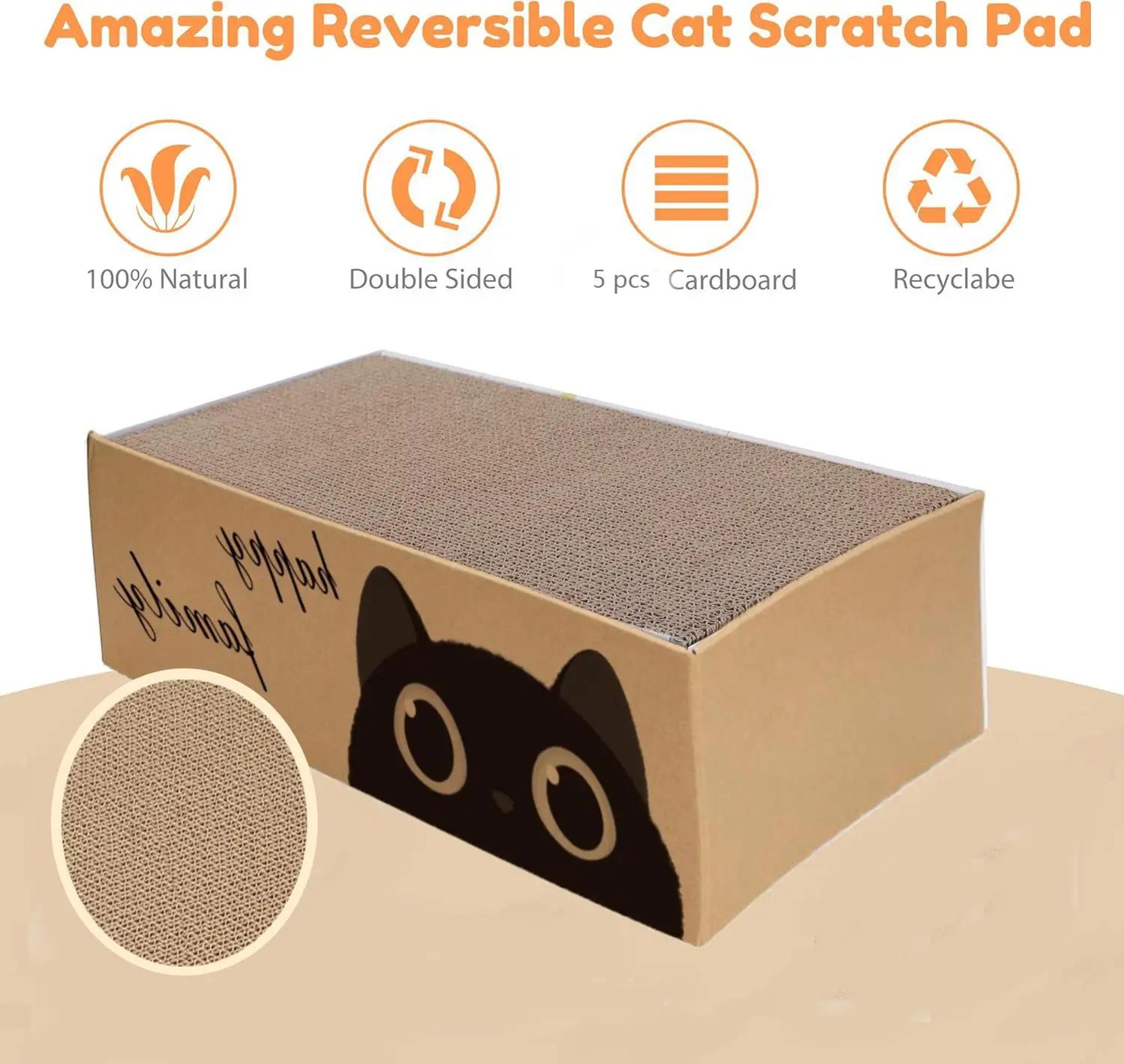 CozyNest Cardboard Cat Scratcher Bed 3
