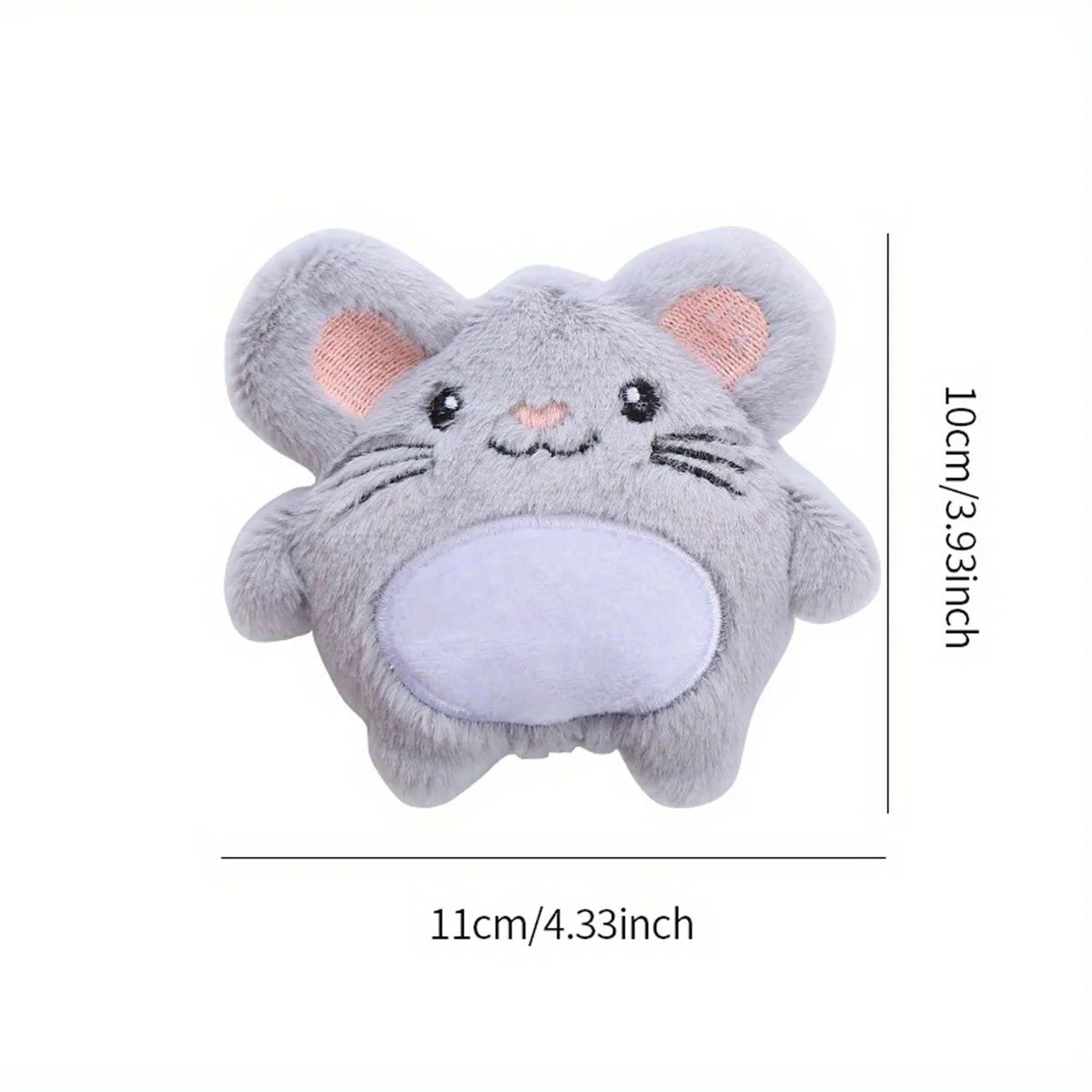 SnuggleCritter Plush Animal Cat Toy Bite Resistant Interactive Pet Toy 6