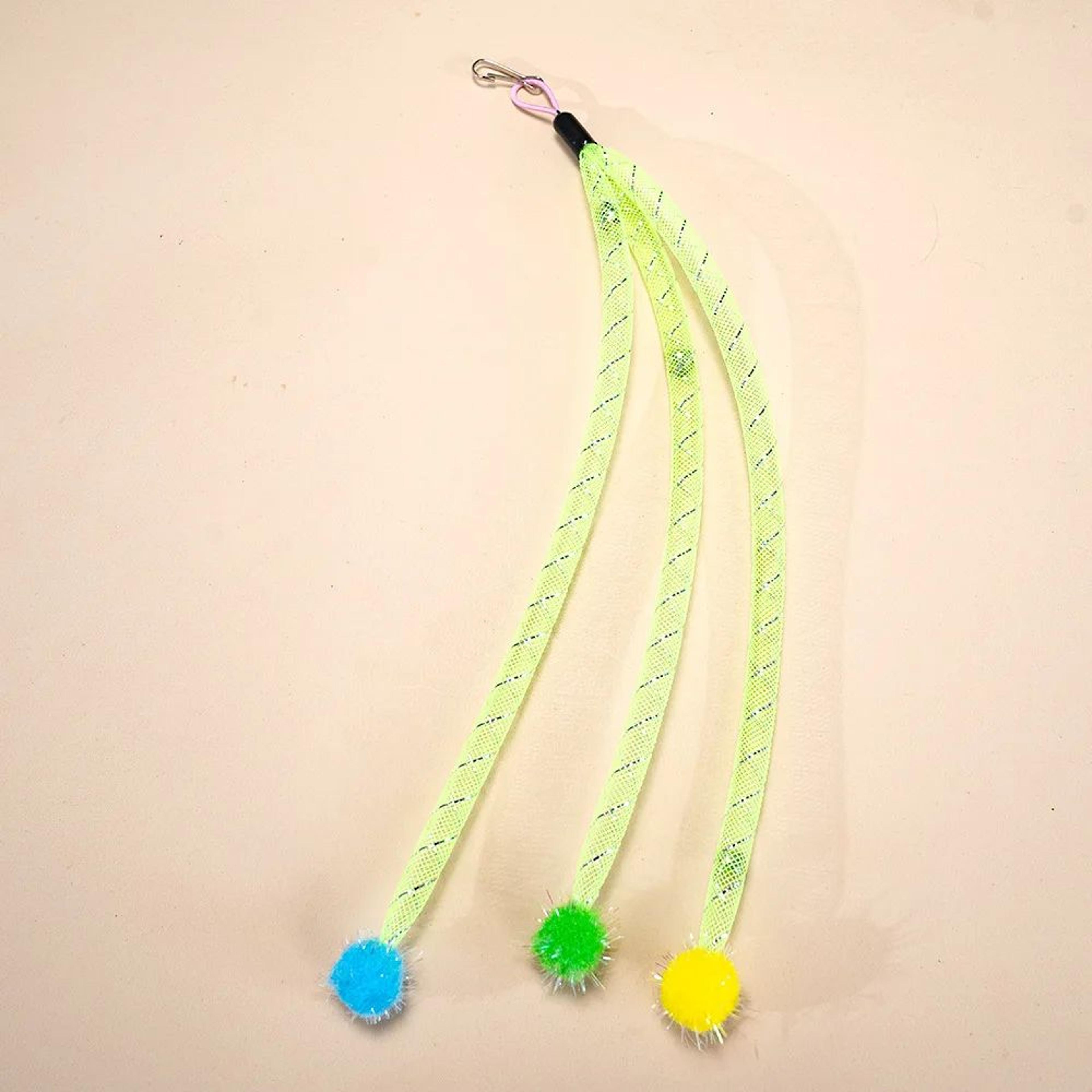 Interactive Wool Ball Cat Wand Replacement Toy Head 3
