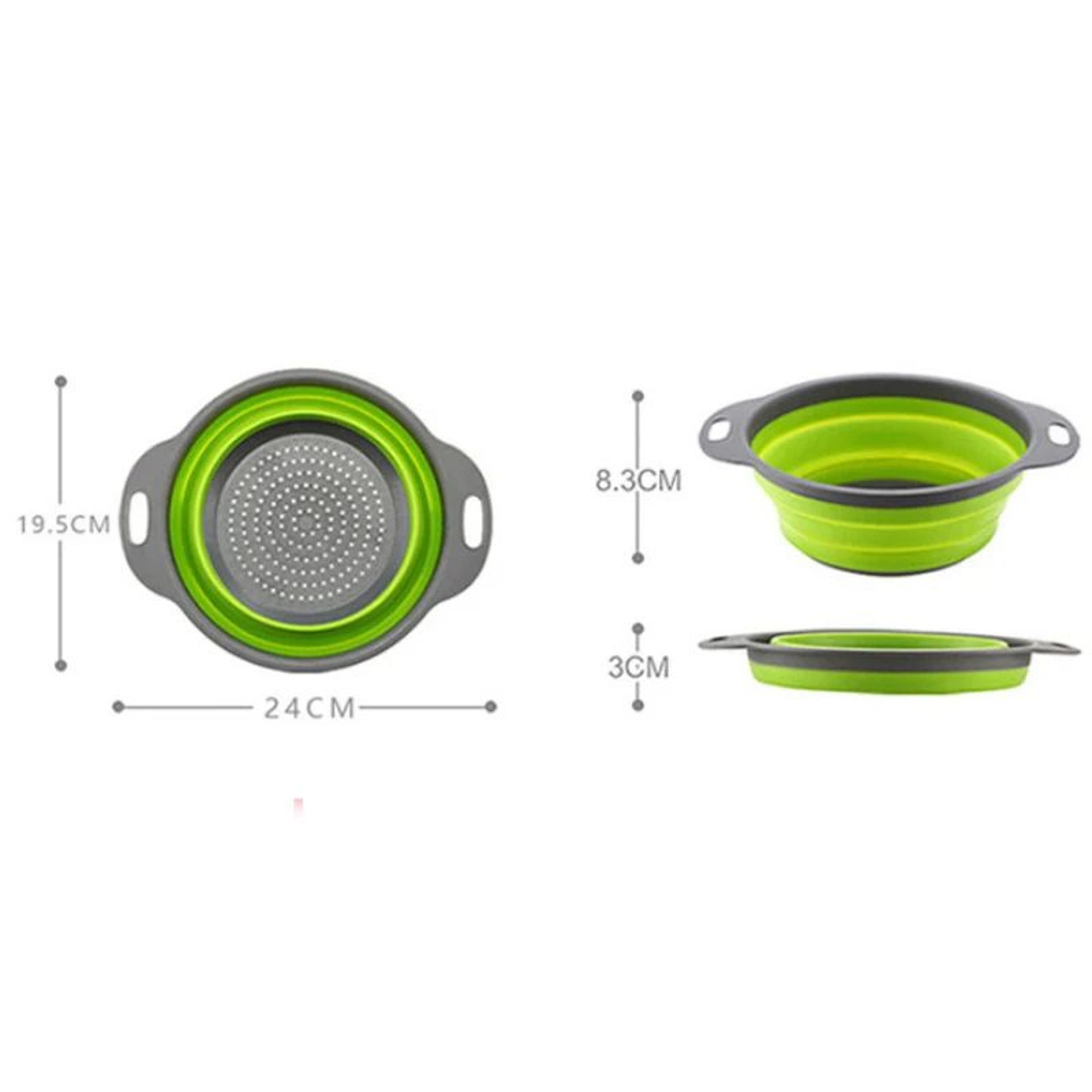 Foldable Silicone Colander 4