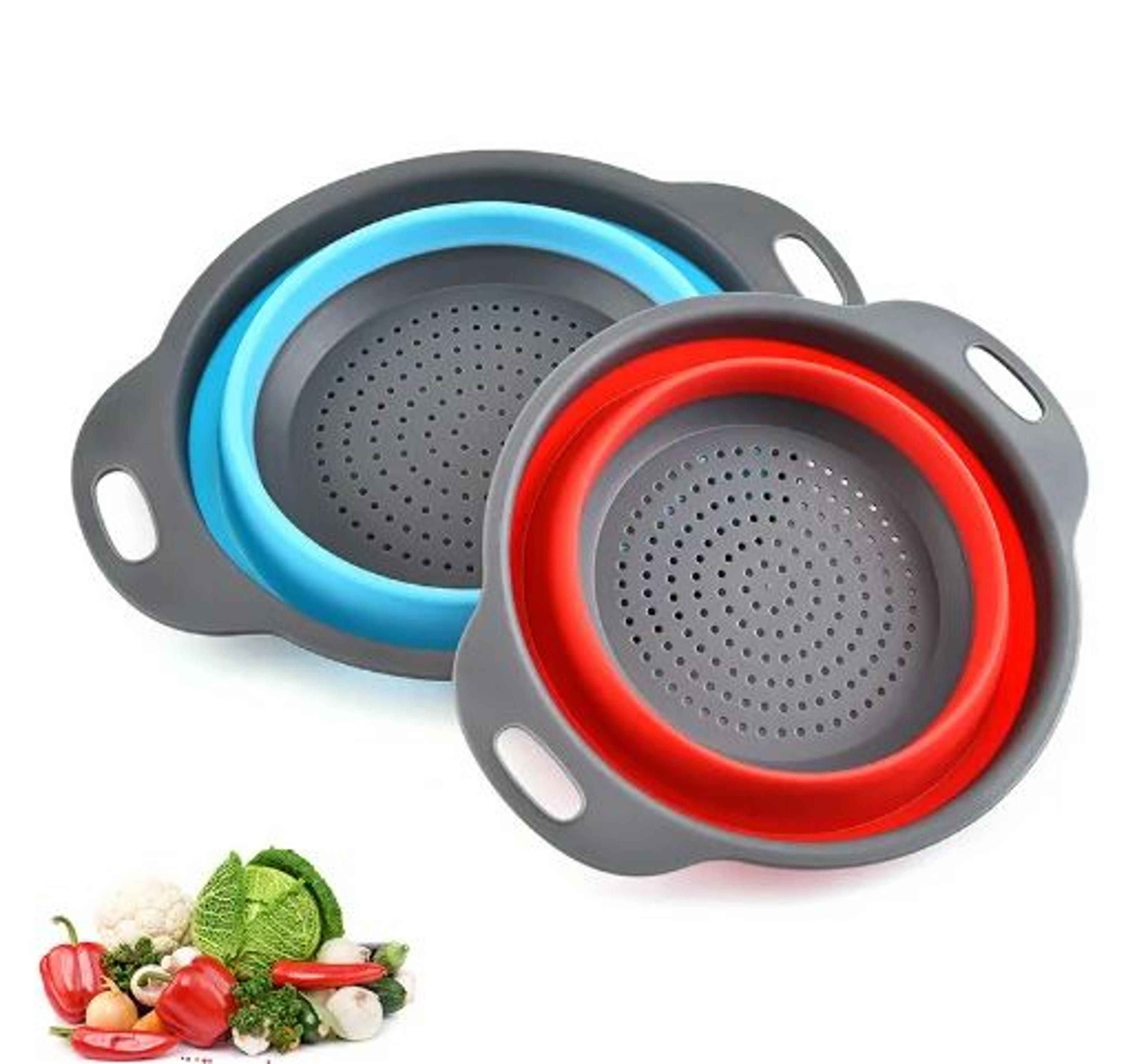 Foldable Silicone Colander 12
