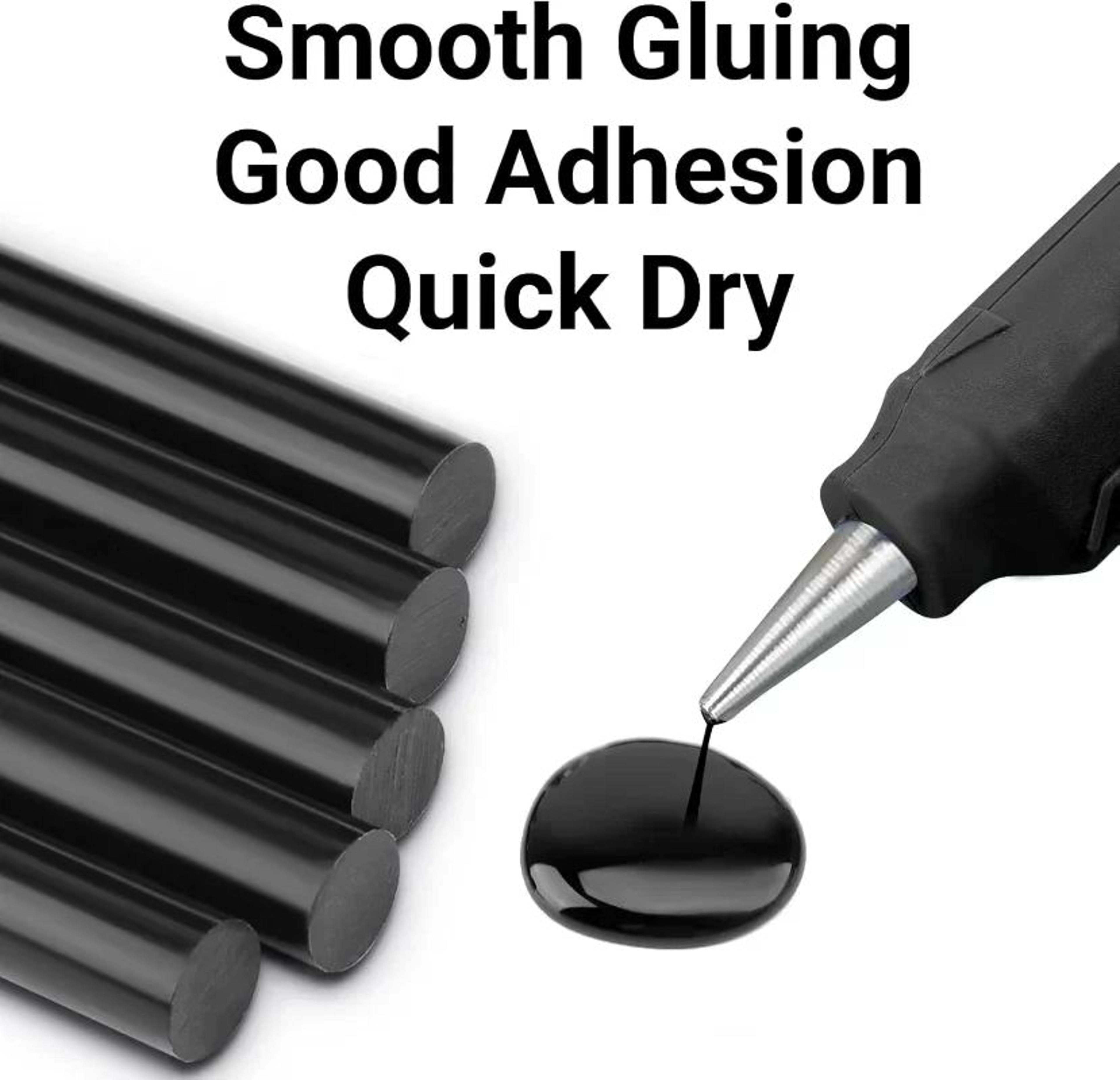 Black Hot Glue Sticks 4