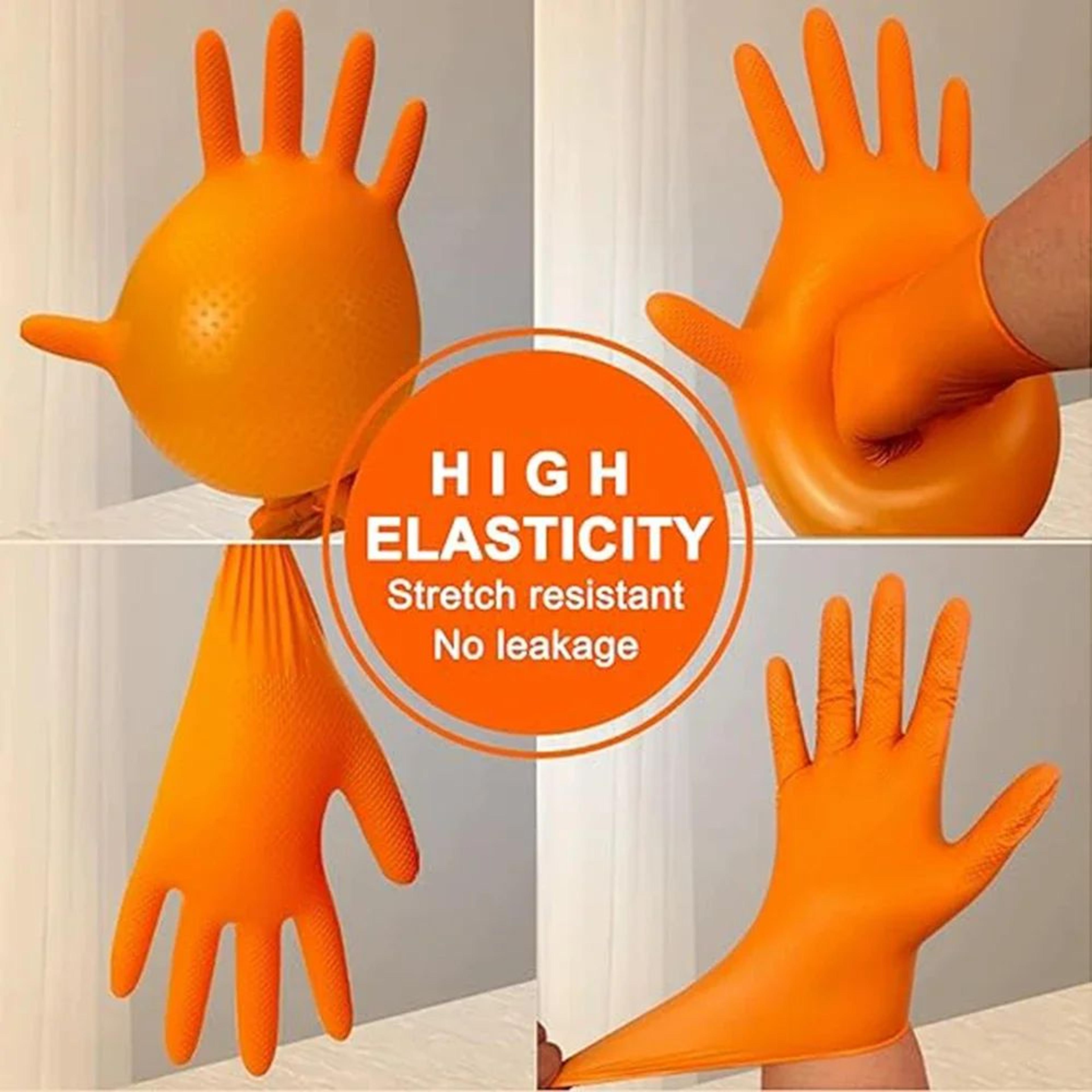 Heavy Duty Nitrile Gloves 4