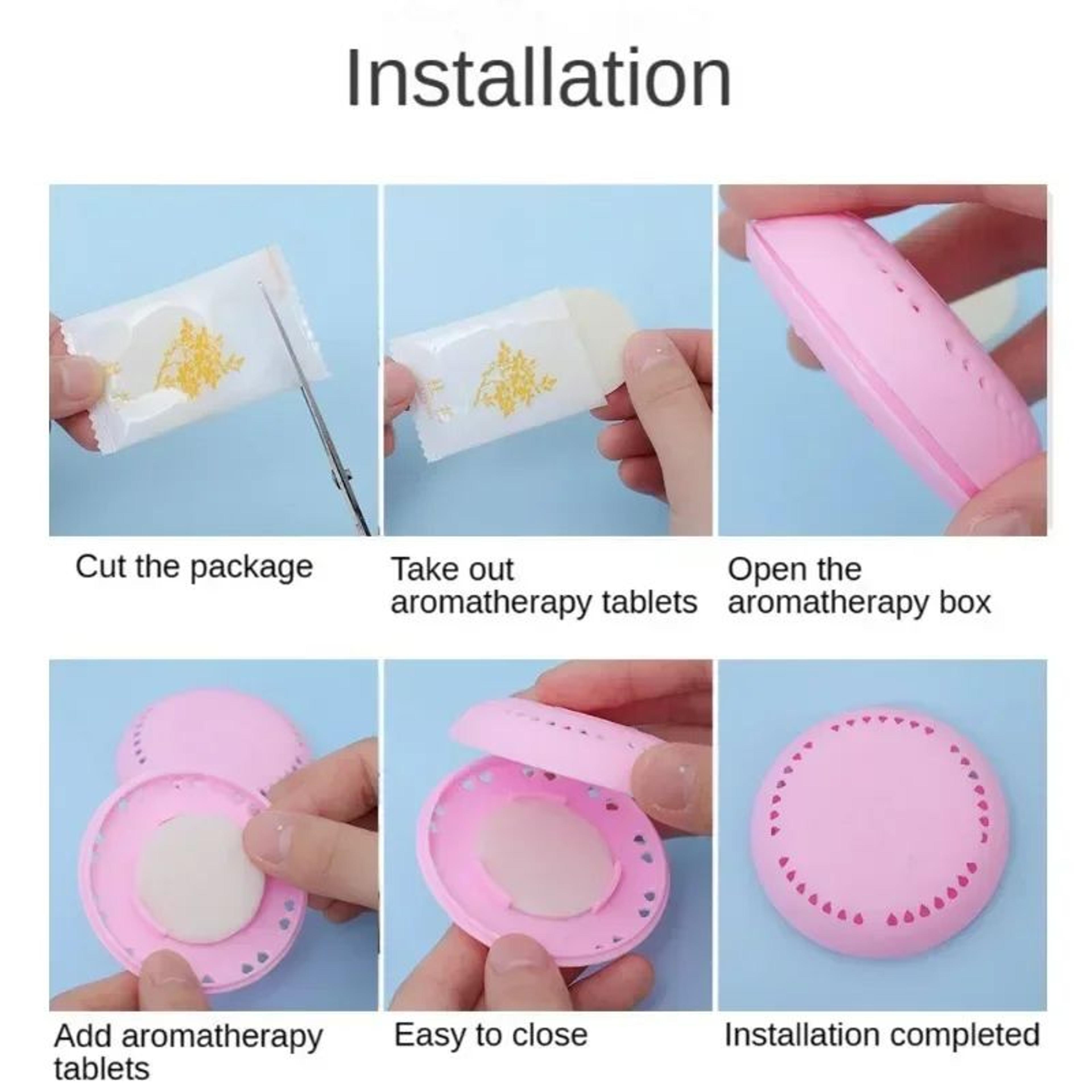 Long Lasting Aromatherapy Solid Air Freshener For Home Car And Bathroom 5