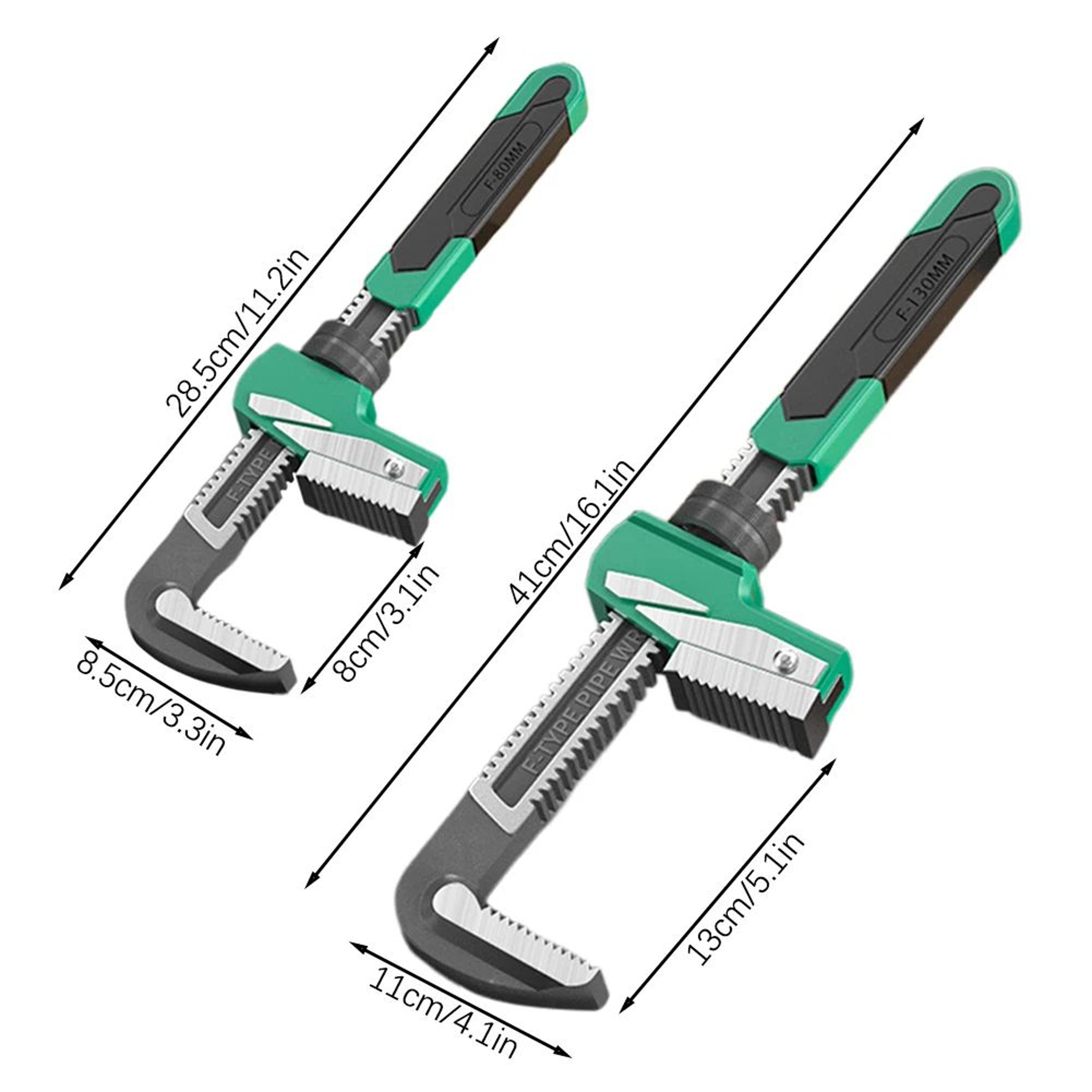Wide Jaw Adjustable Wrench Heavy Duty Adjustable Spanner Tool 5