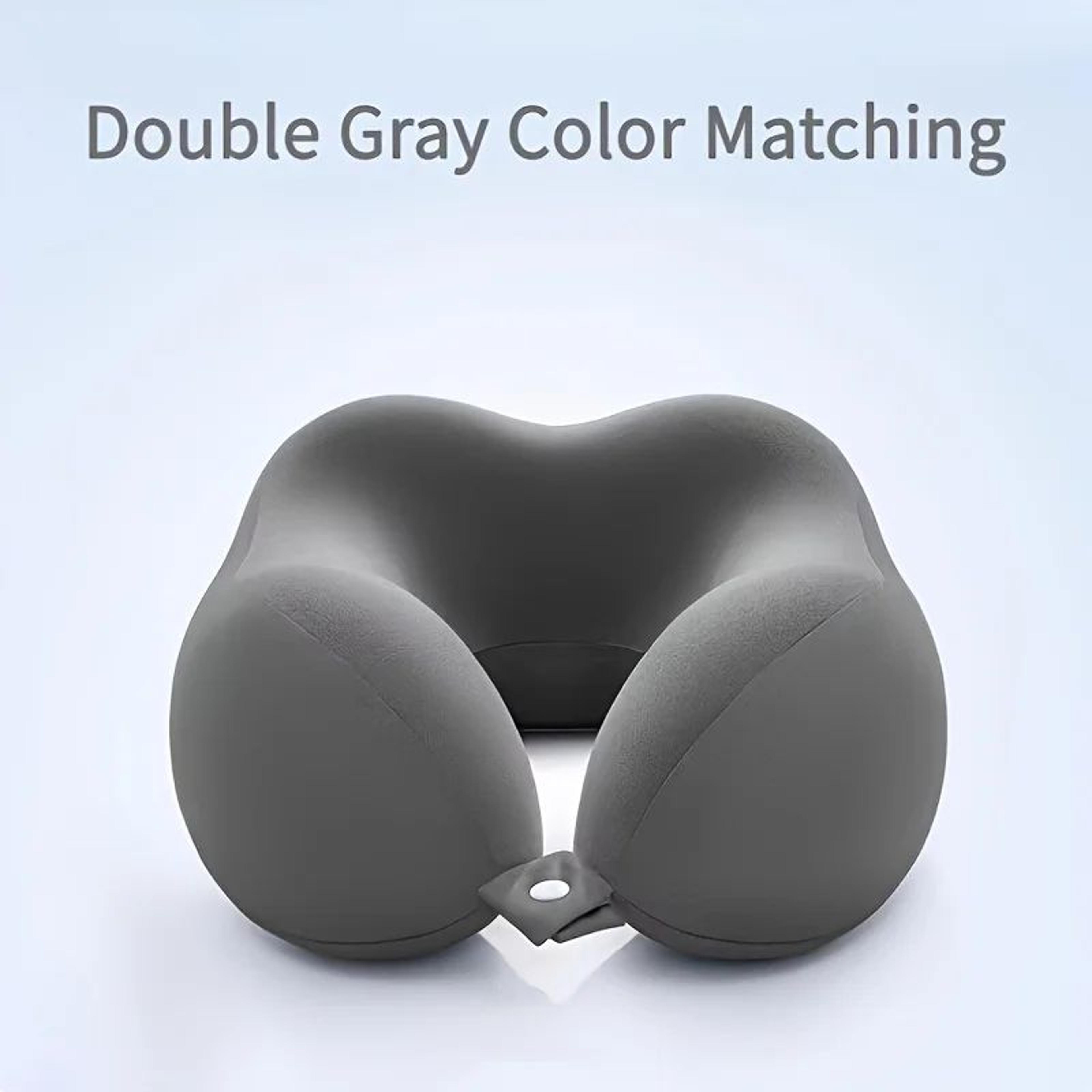 Memory Foam Travel Neck Pillow With Ergonomic U Shaped Support For Travel Office And Home 7