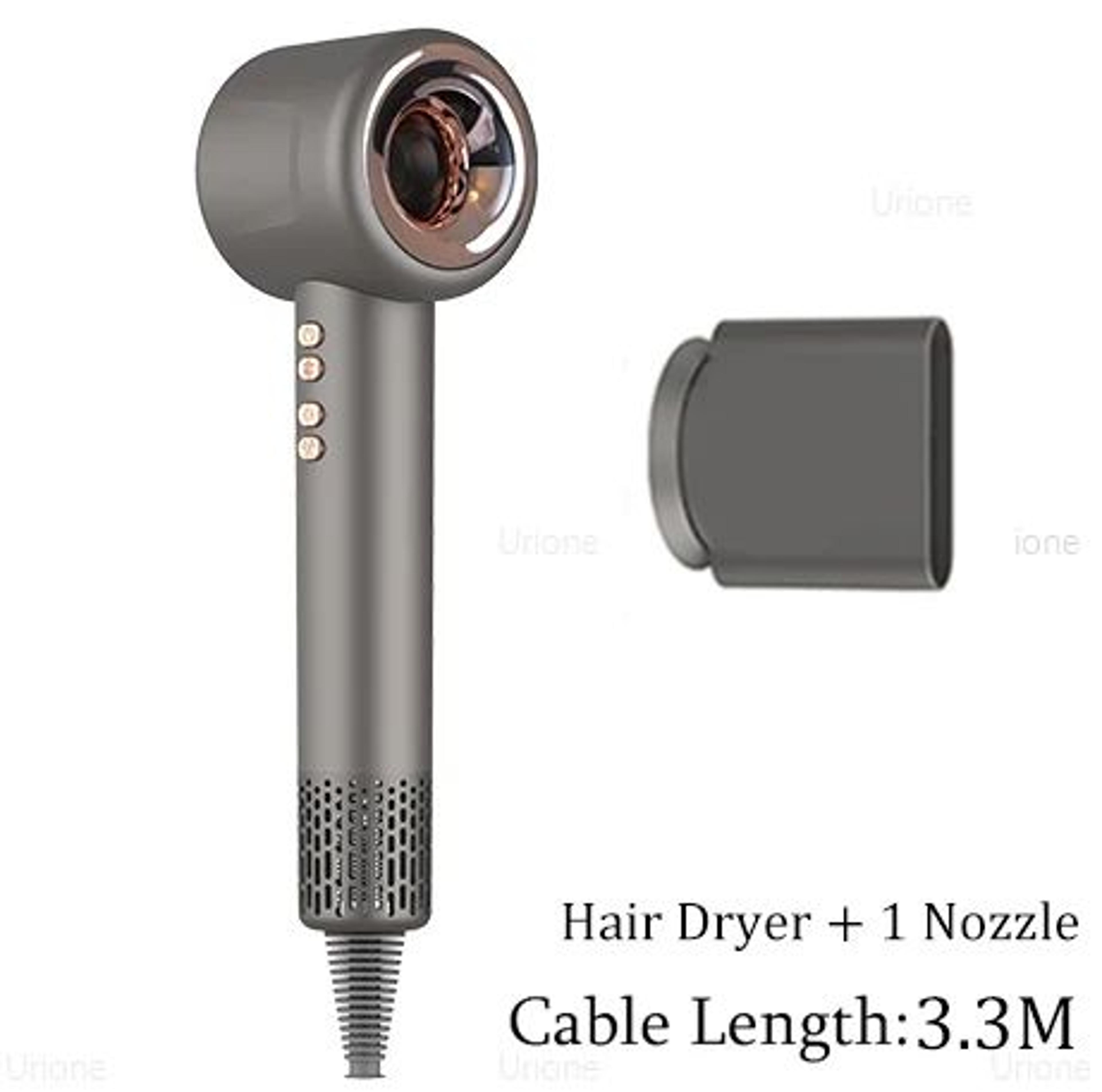 Leafless Ionic HairDryer Fast Dry Professional Blow Dryer 9