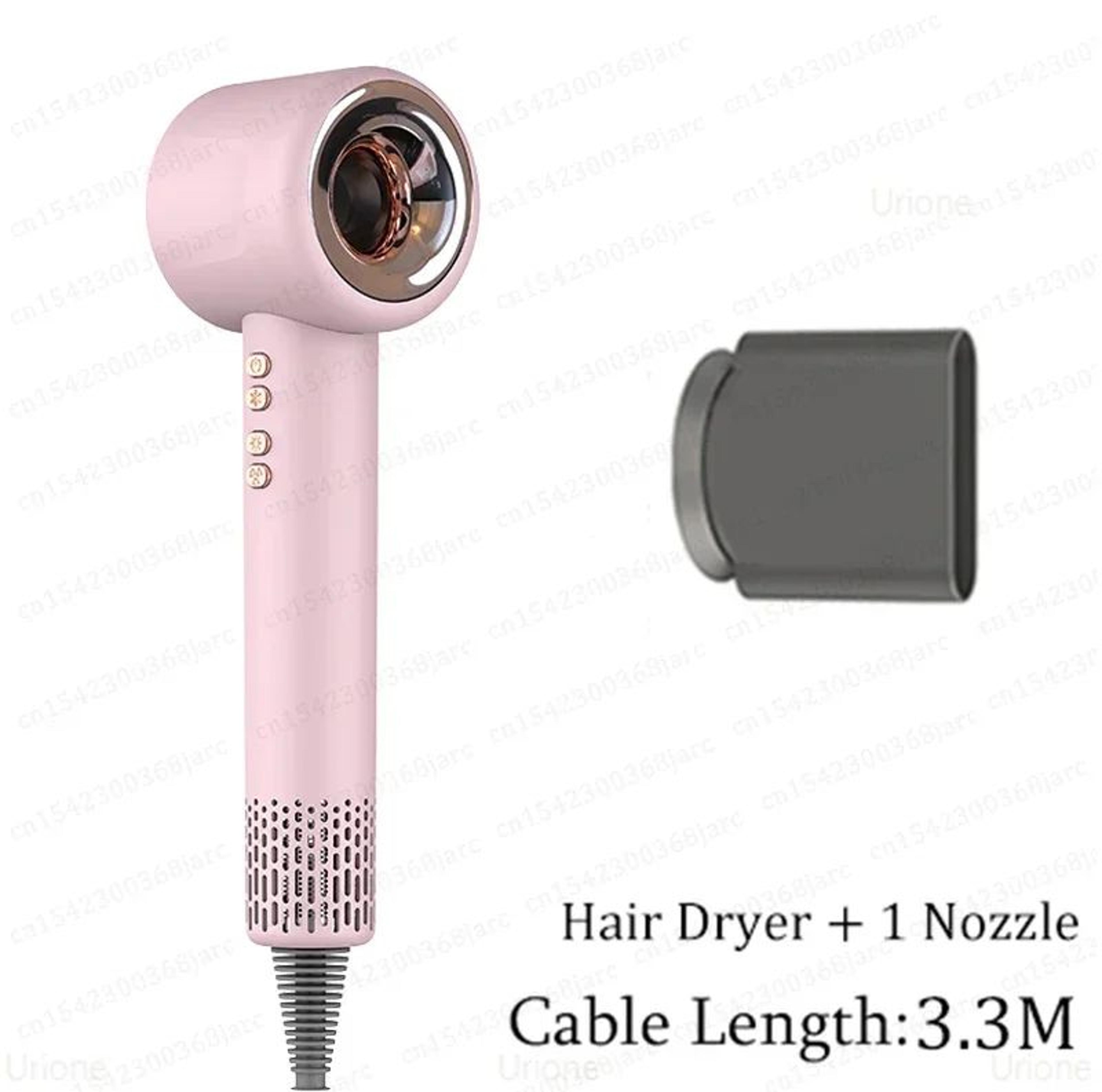 Leafless Ionic HairDryer Fast Dry Professional Blow Dryer 12
