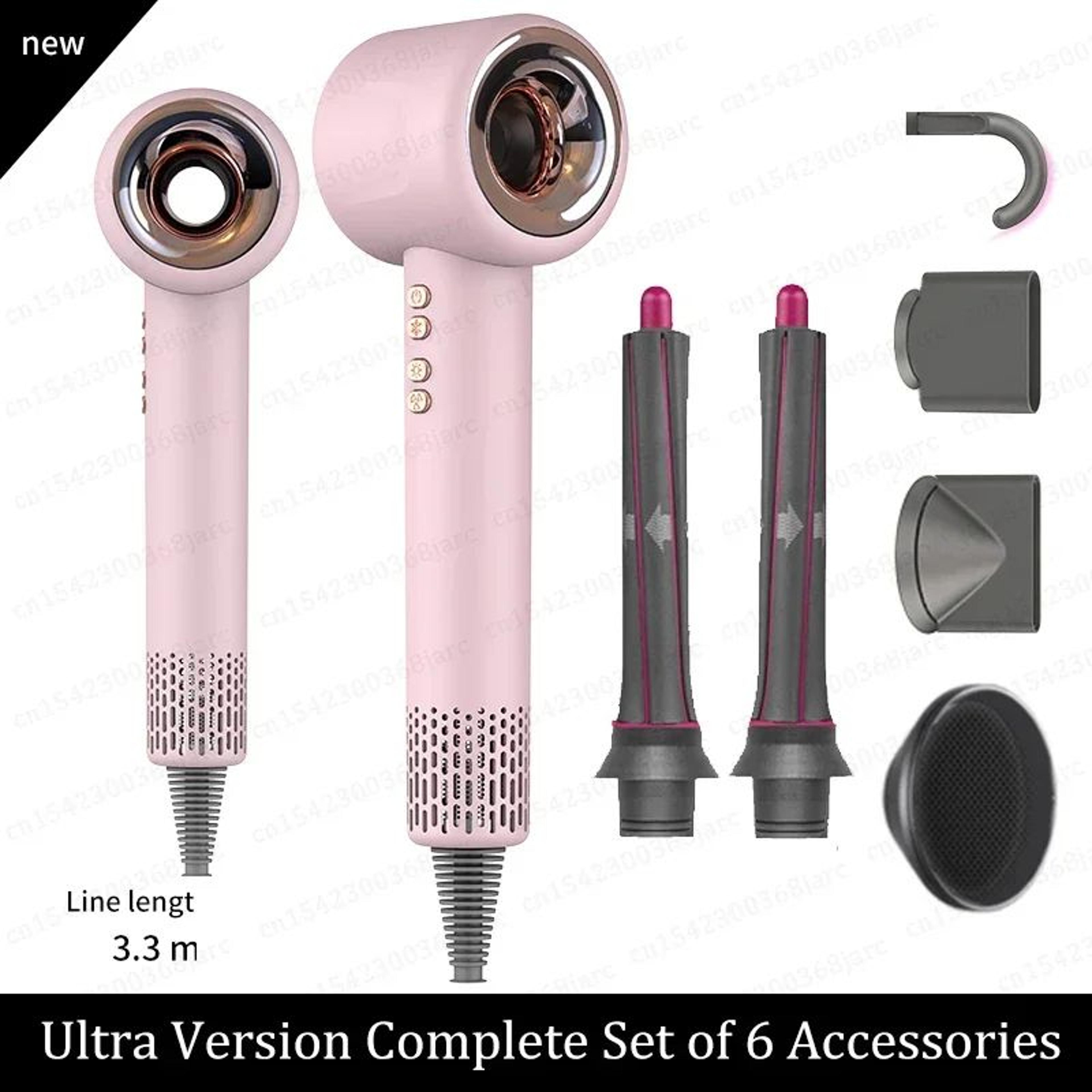 Leafless Ionic HairDryer Fast Dry Professional Blow Dryer 14