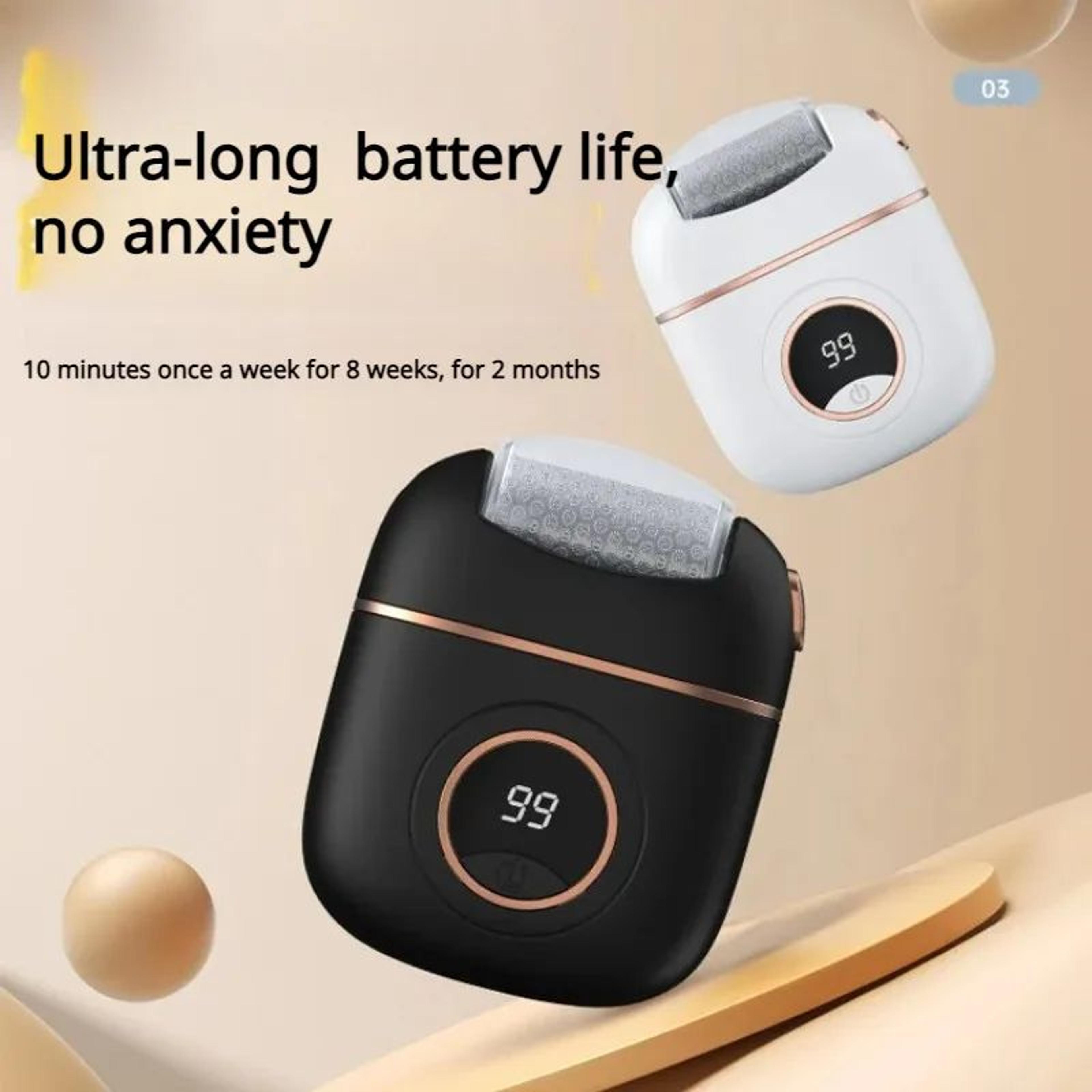 Digital Display Electric Foot Callus Remover USB Rechargeable Foot File 2