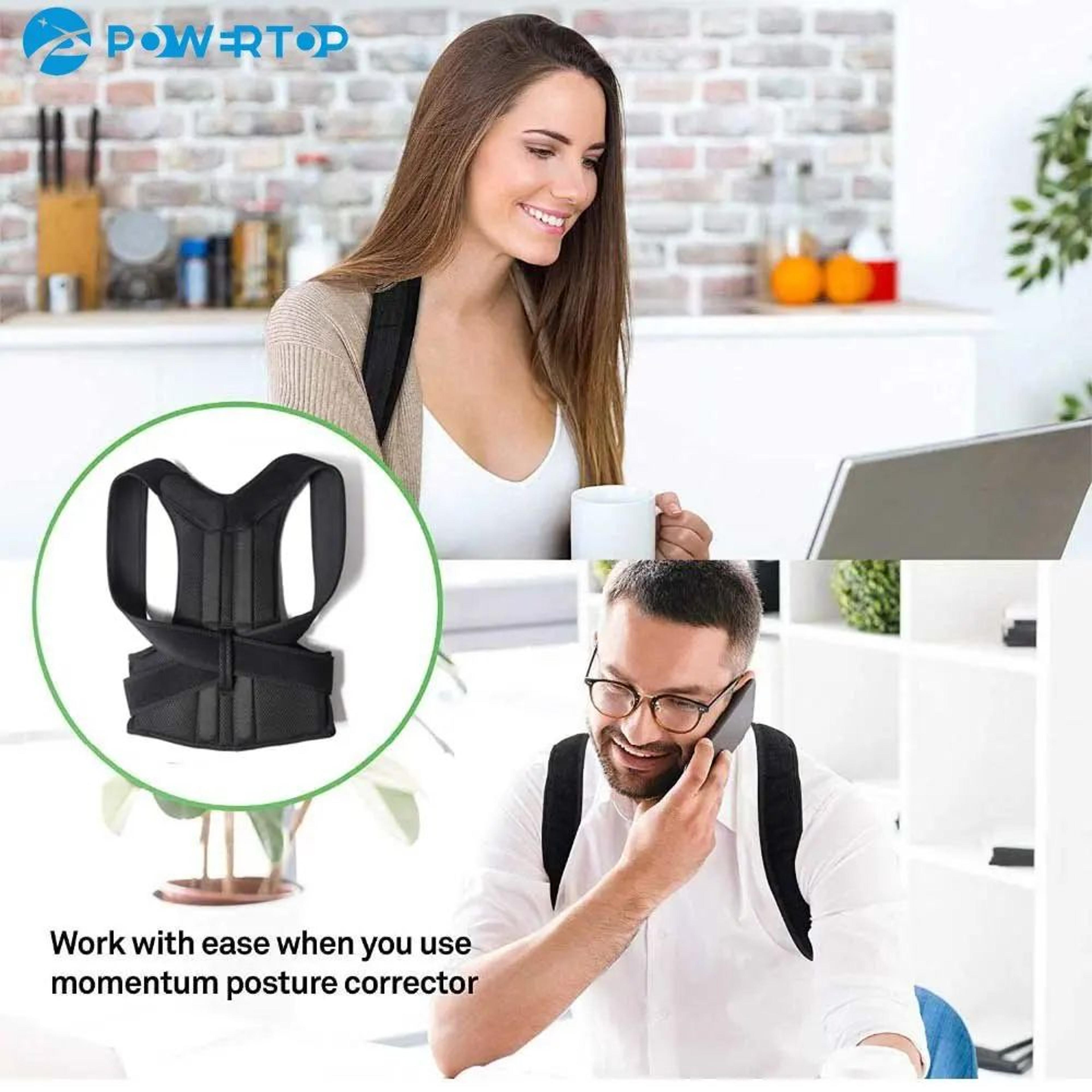 Adjustable Upper Back Posture Support Brace 5