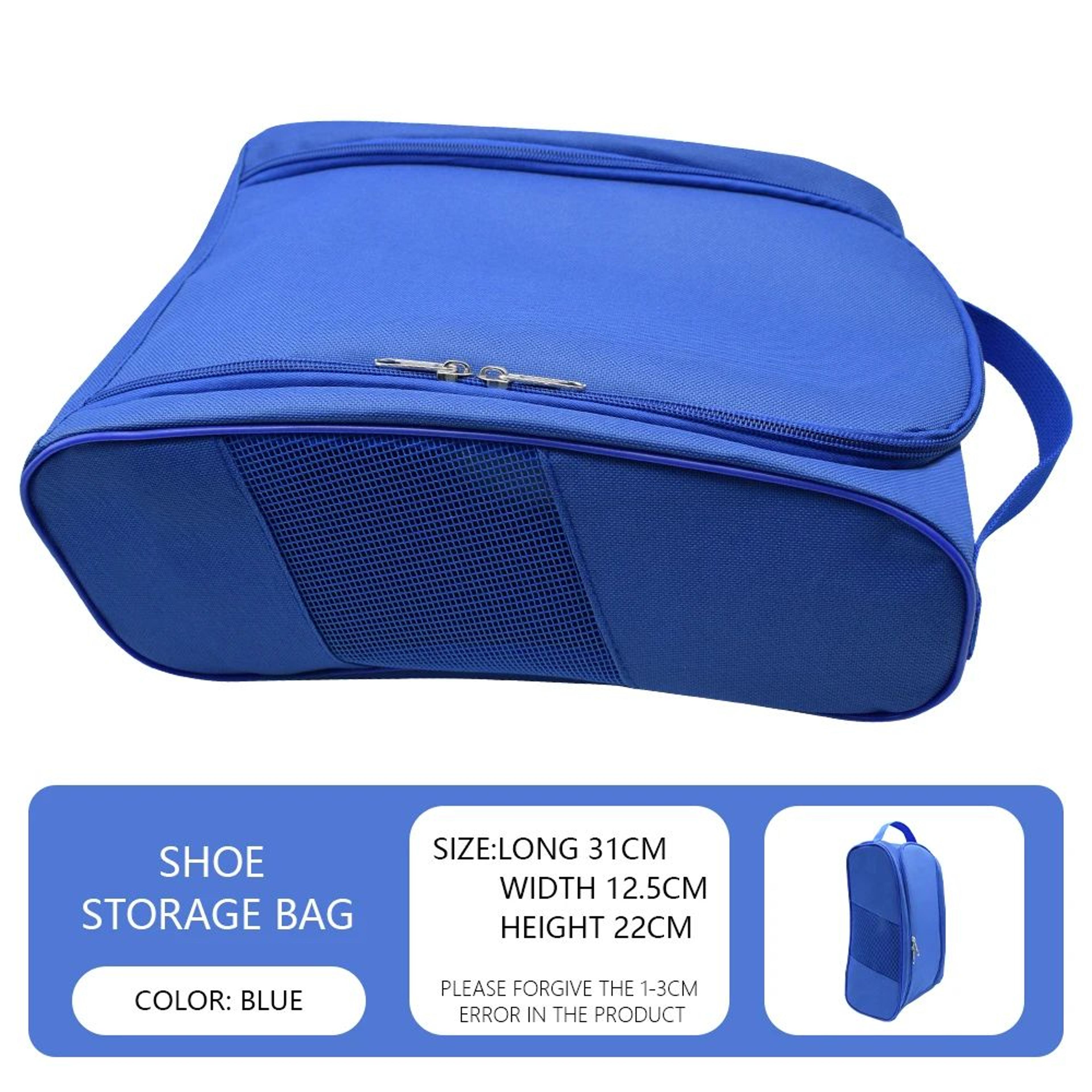 Golf Shoe Bag Portable Breathable Travel Shoe Organizer 6