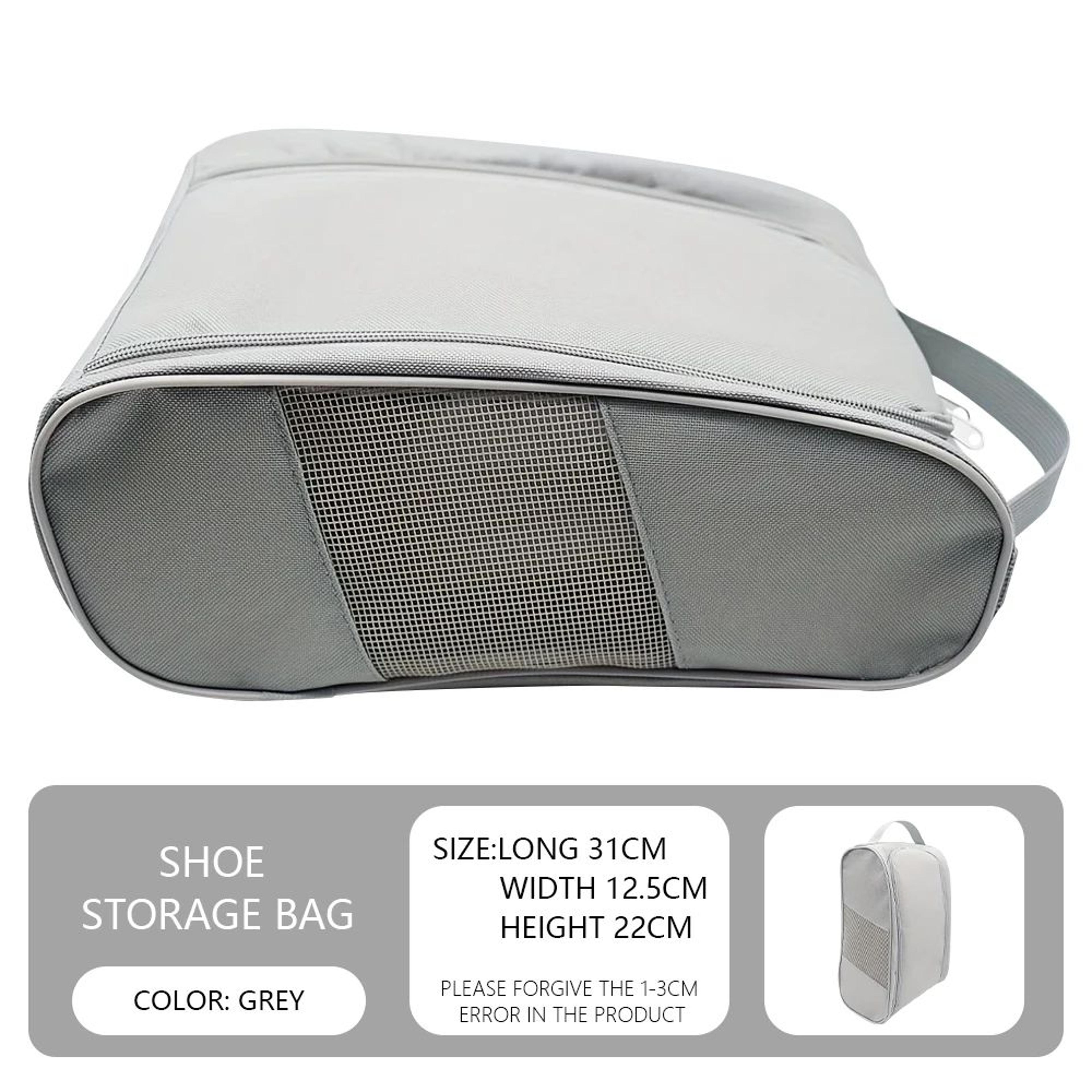 Golf Shoe Bag Portable Breathable Travel Shoe Organizer 7