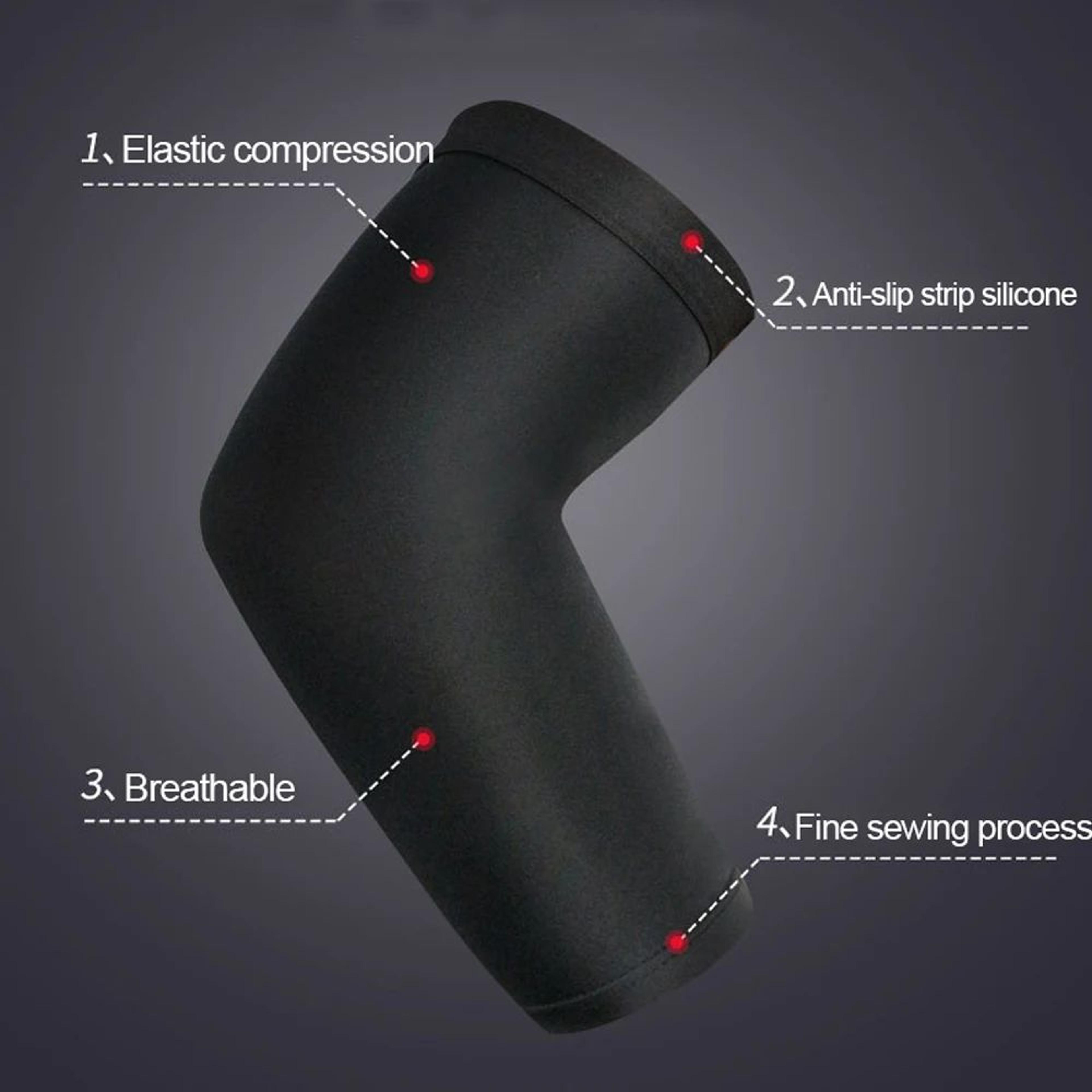 Breathable Compression Arm Sleeve With UV Sun Protection For Basketball Running And Fitness 5