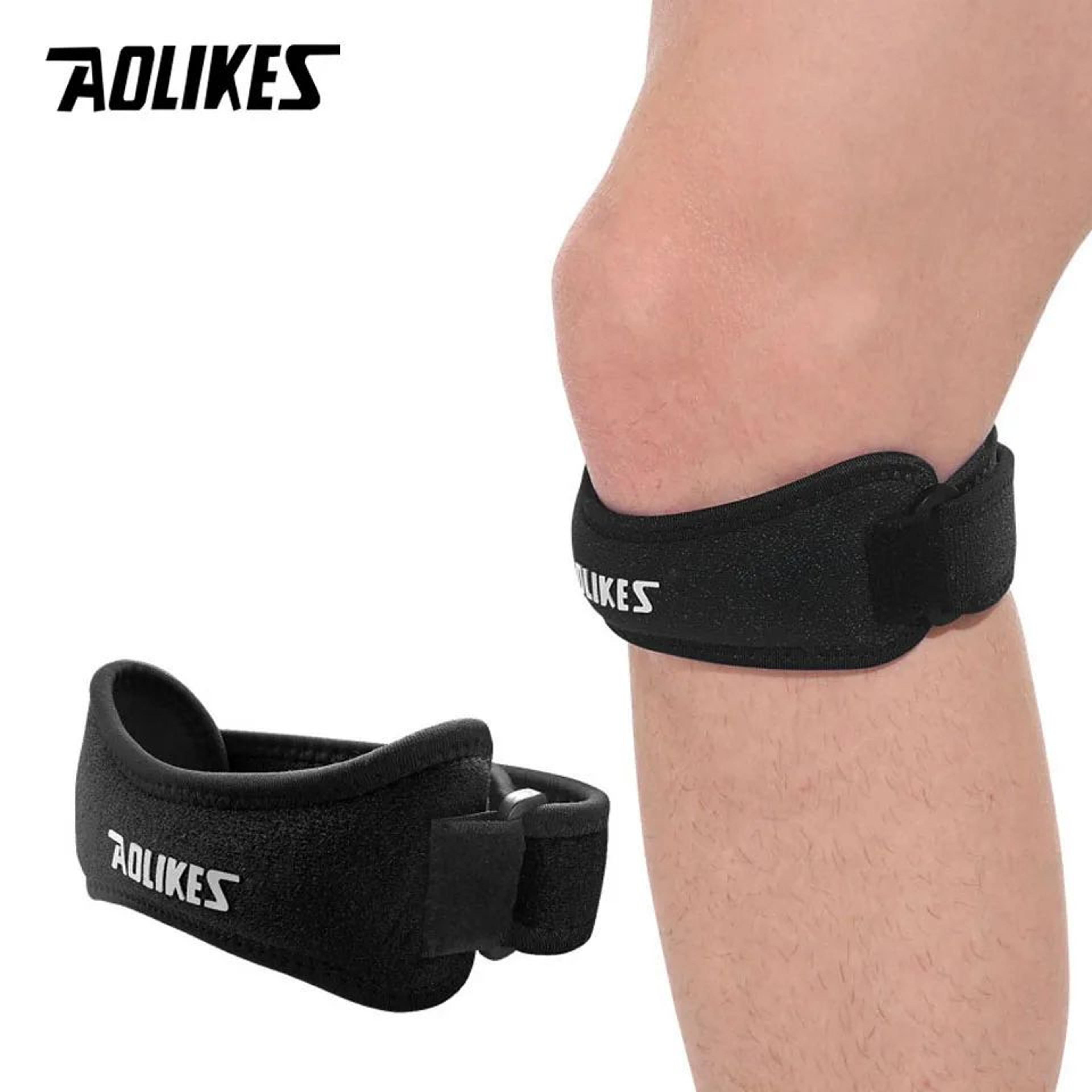 AOLIKES Adjustable Patella Knee Brace Strap For Sports Support And Knee Stability 10