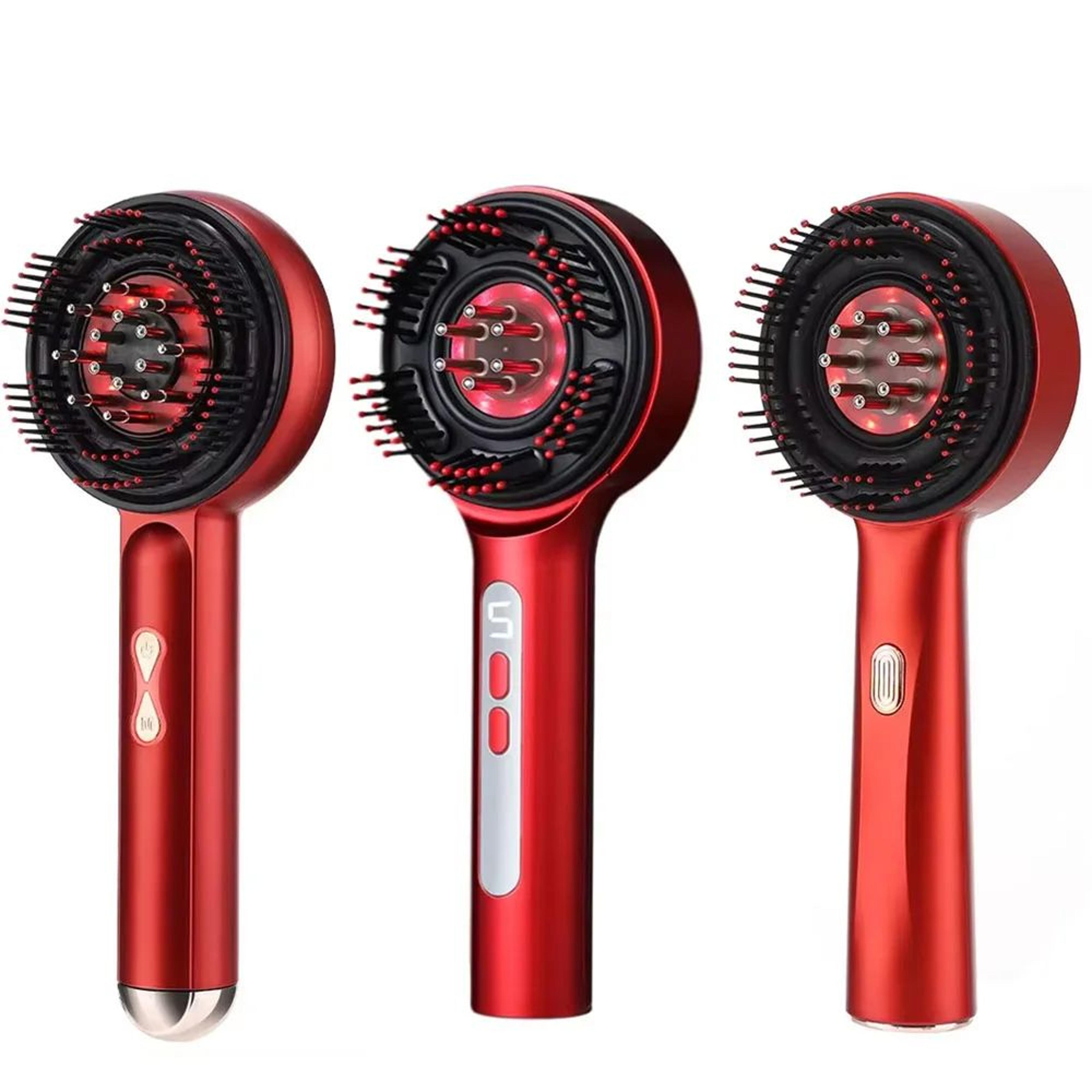 Electric Scalp Massage Comb With Red Light Hair Growth Therapy 1