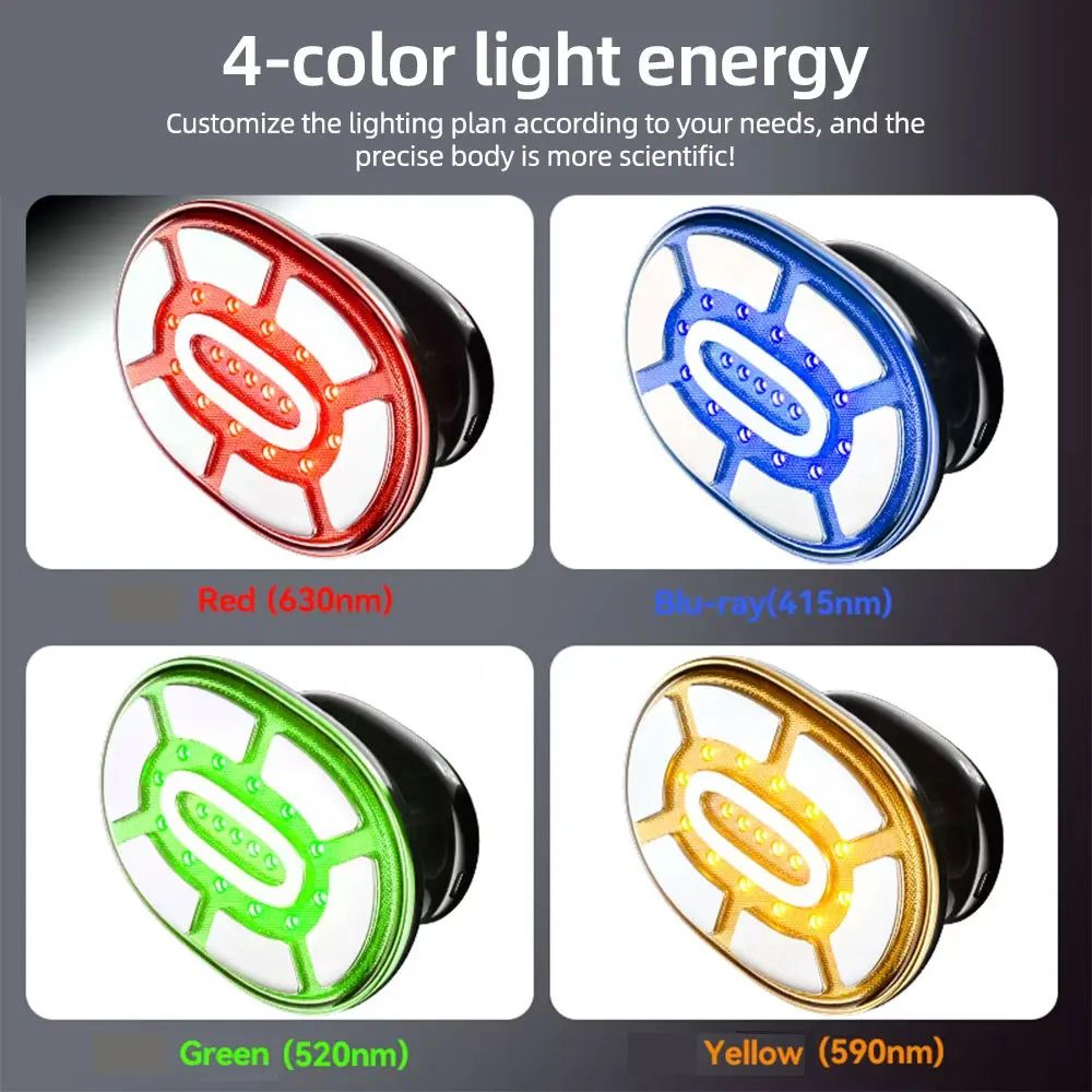 Radio Frequency Body Massager With LED Light Therapy For Skin Care 1