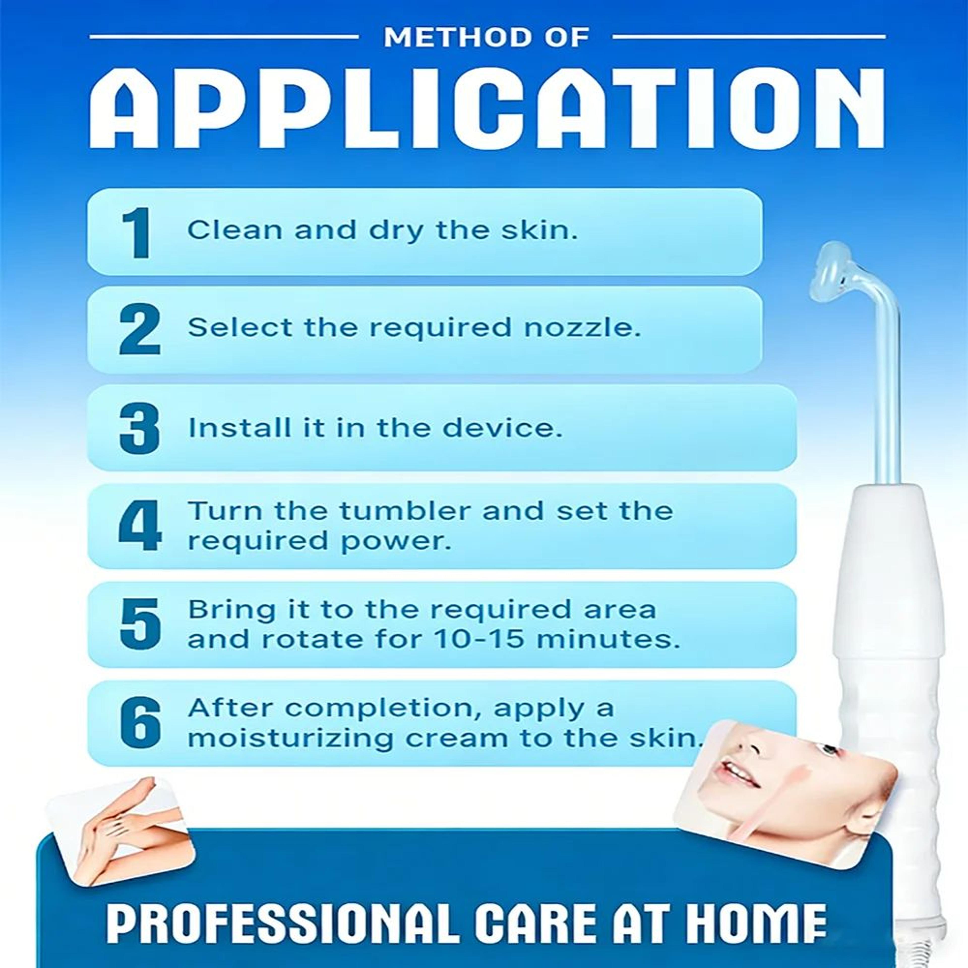 4 In 1 High Frequency Facial Wand Skin Care Machine 2