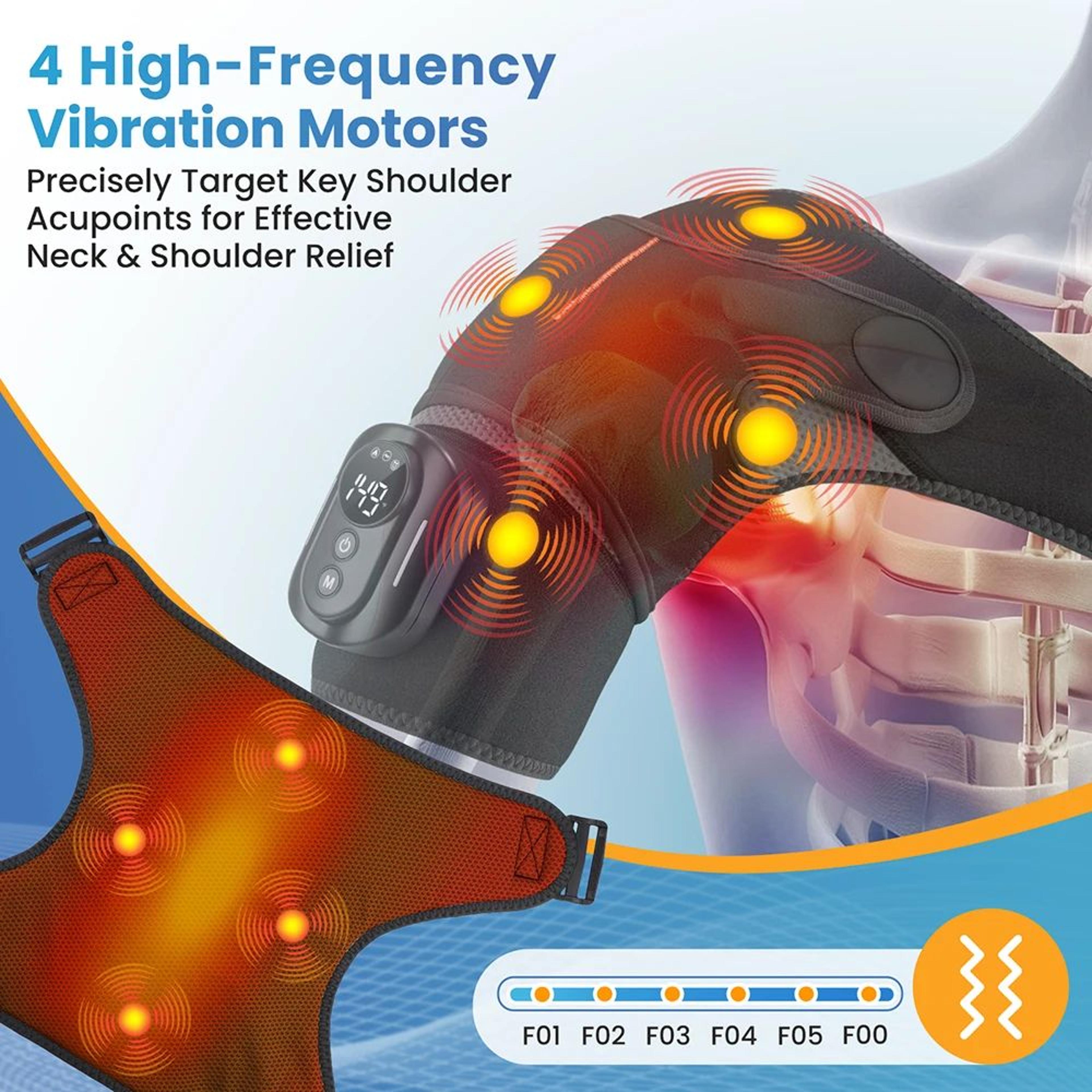 Electric Heated Shoulder Massager Wrap 3