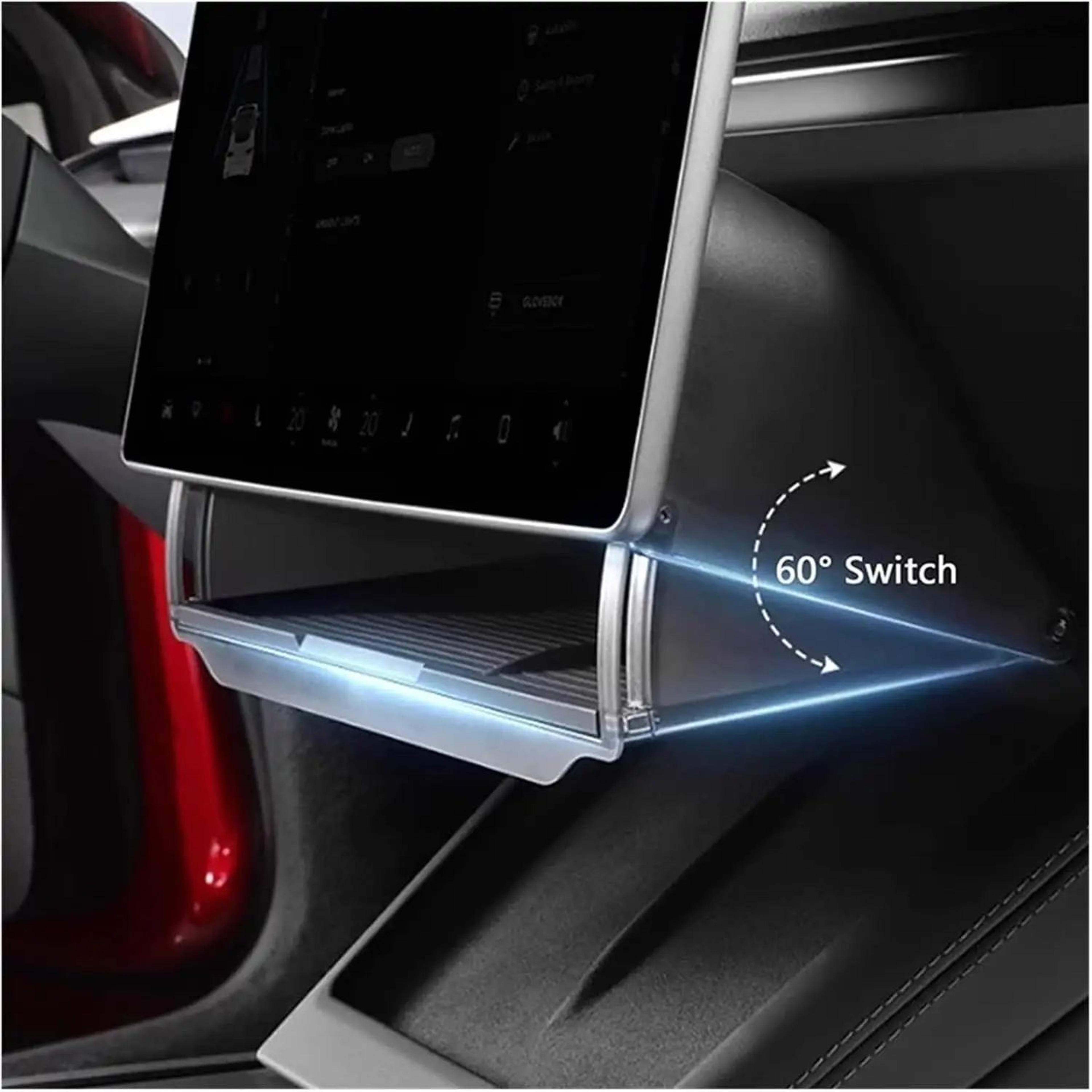 Tesla Model Y Center Console Organizer Hidden Under Screen Storage Box 3