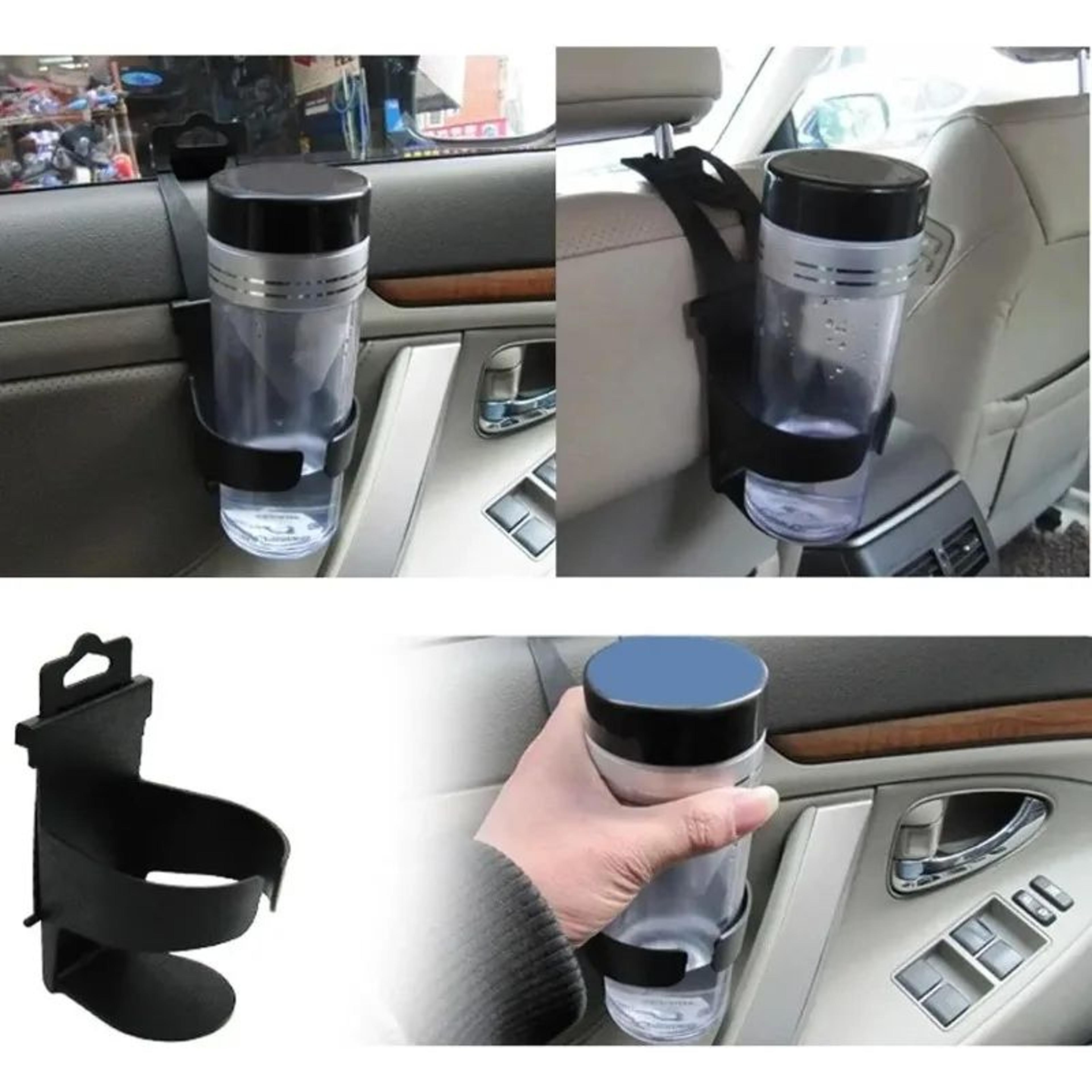 Universal Adjustable Car Water Bottle Holder Door Seat Cup Organizer 2