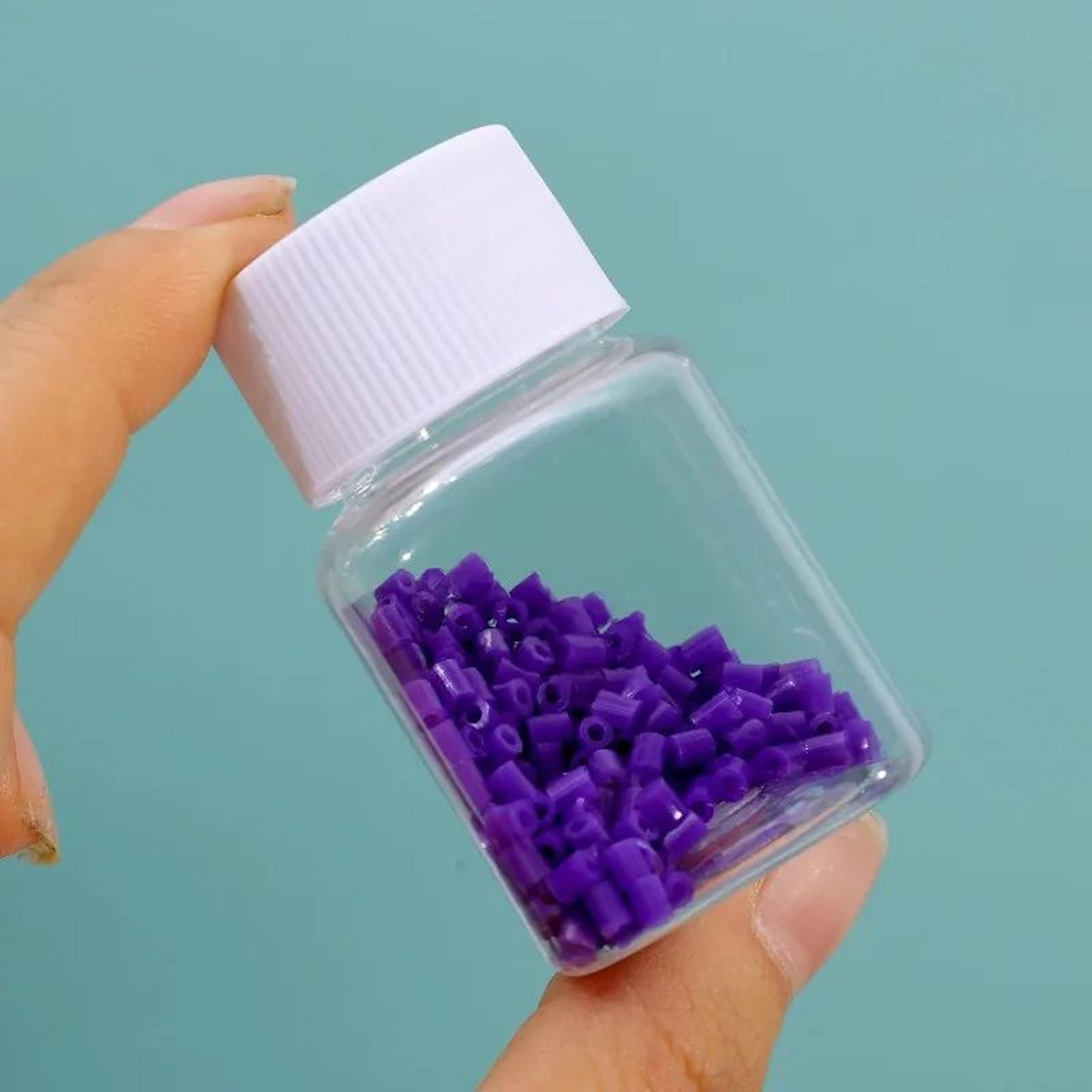 Transparent Plastic Storage Bottle Wide Mouth Sealed Container 30ml 50ml 80ml 5