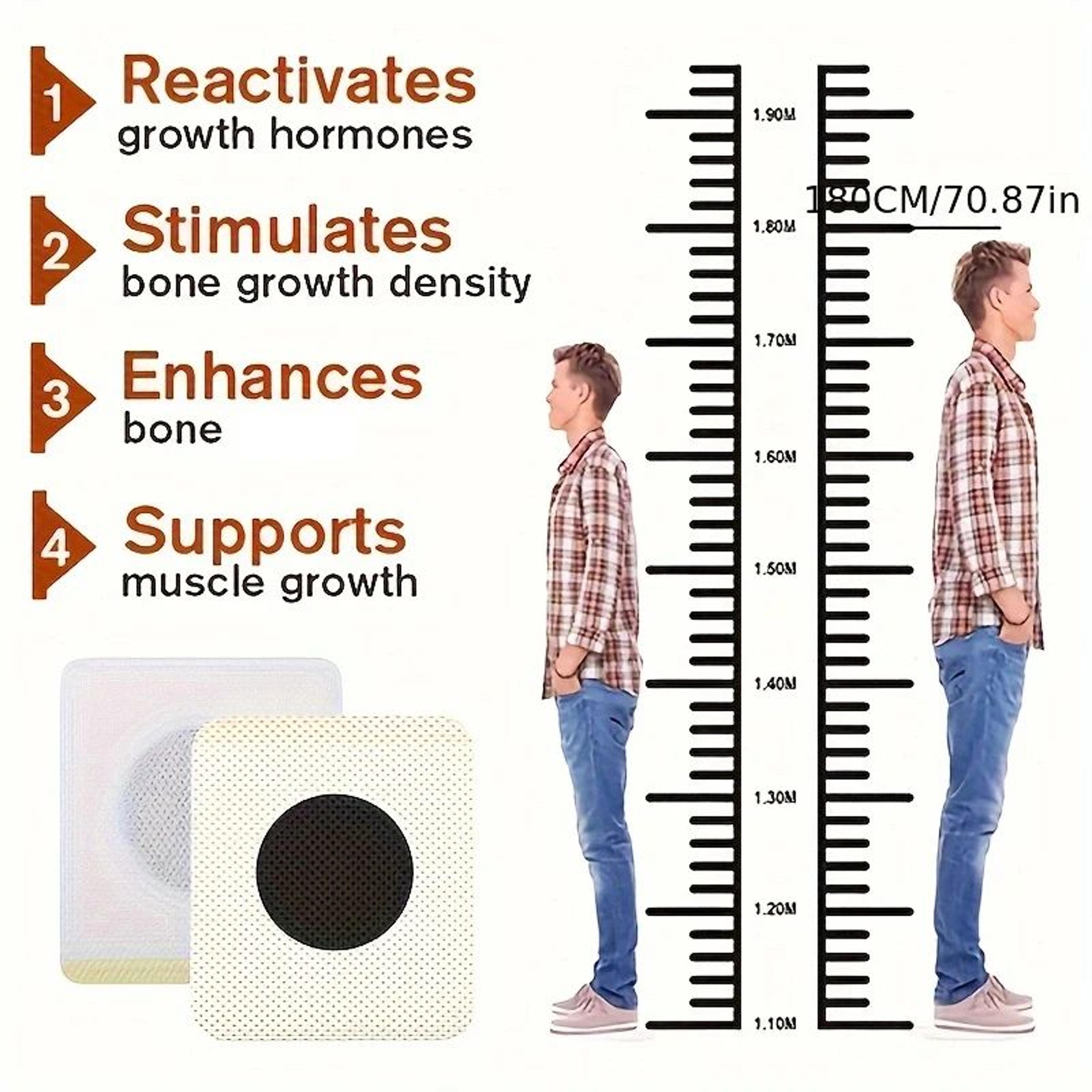 Height Growth Foot Patches Bone Support Plantar Acupoint Stickers 3