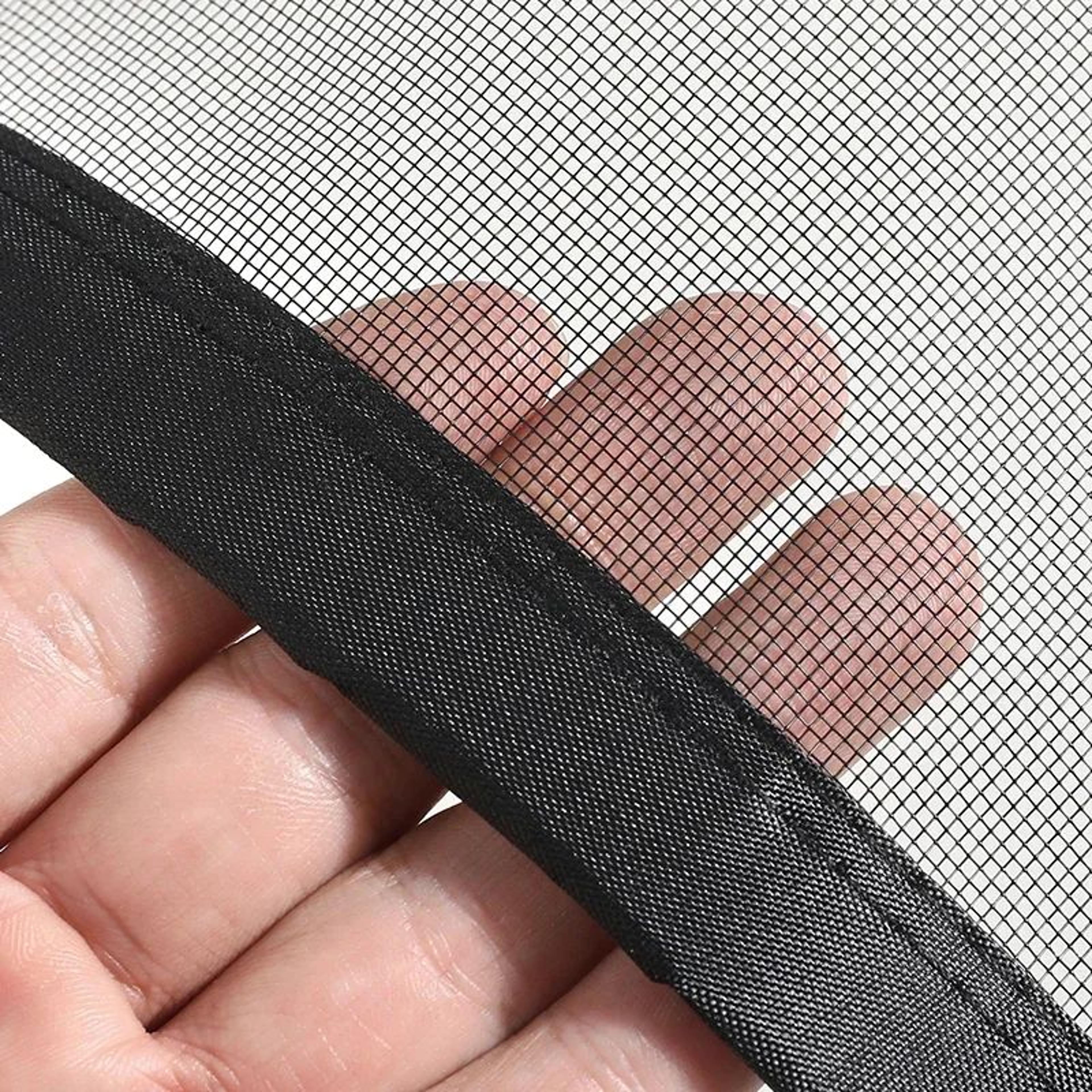 Custom Fit Black Magnetic Mosquito Window Screen 3