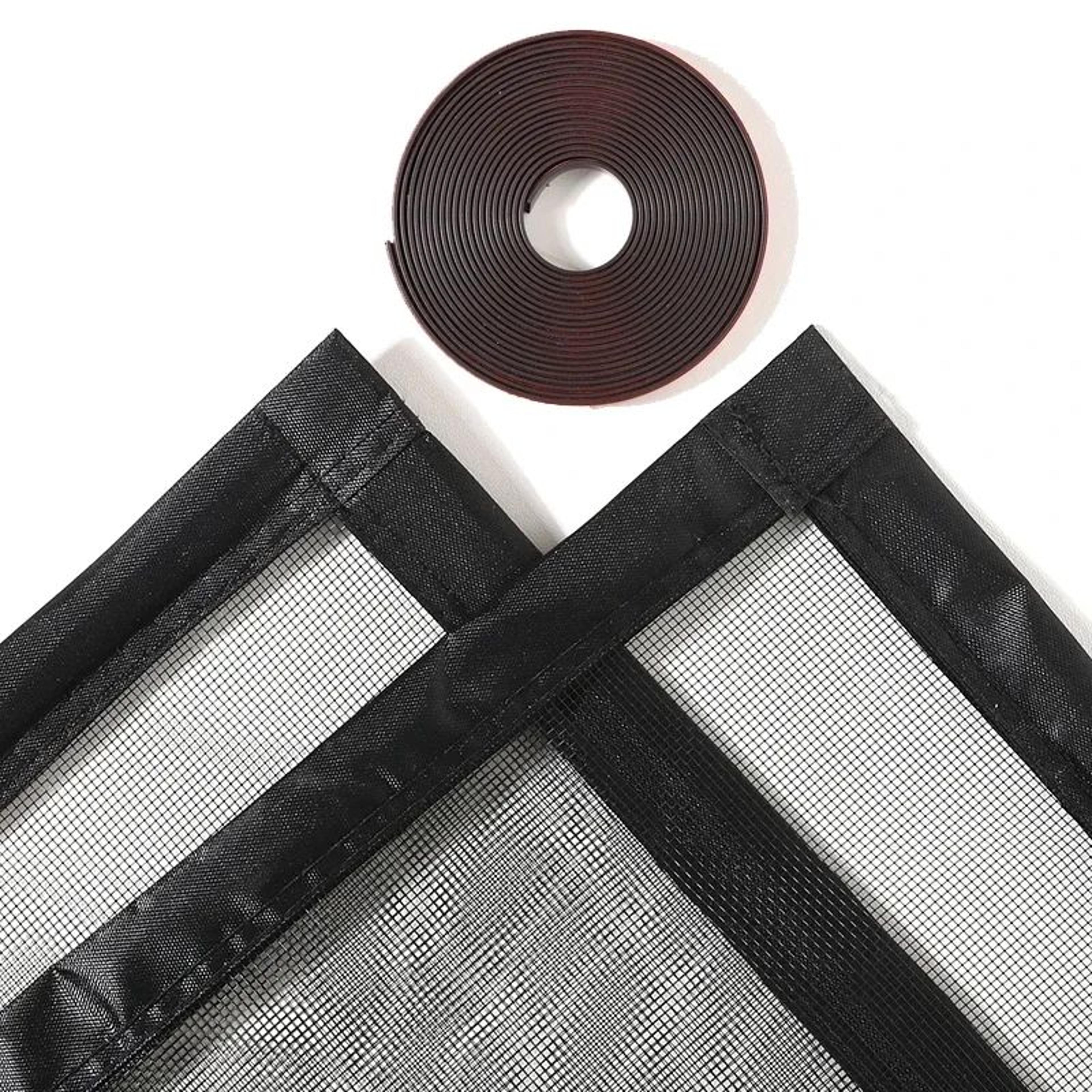 Custom Fit Black Magnetic Mosquito Window Screen 5