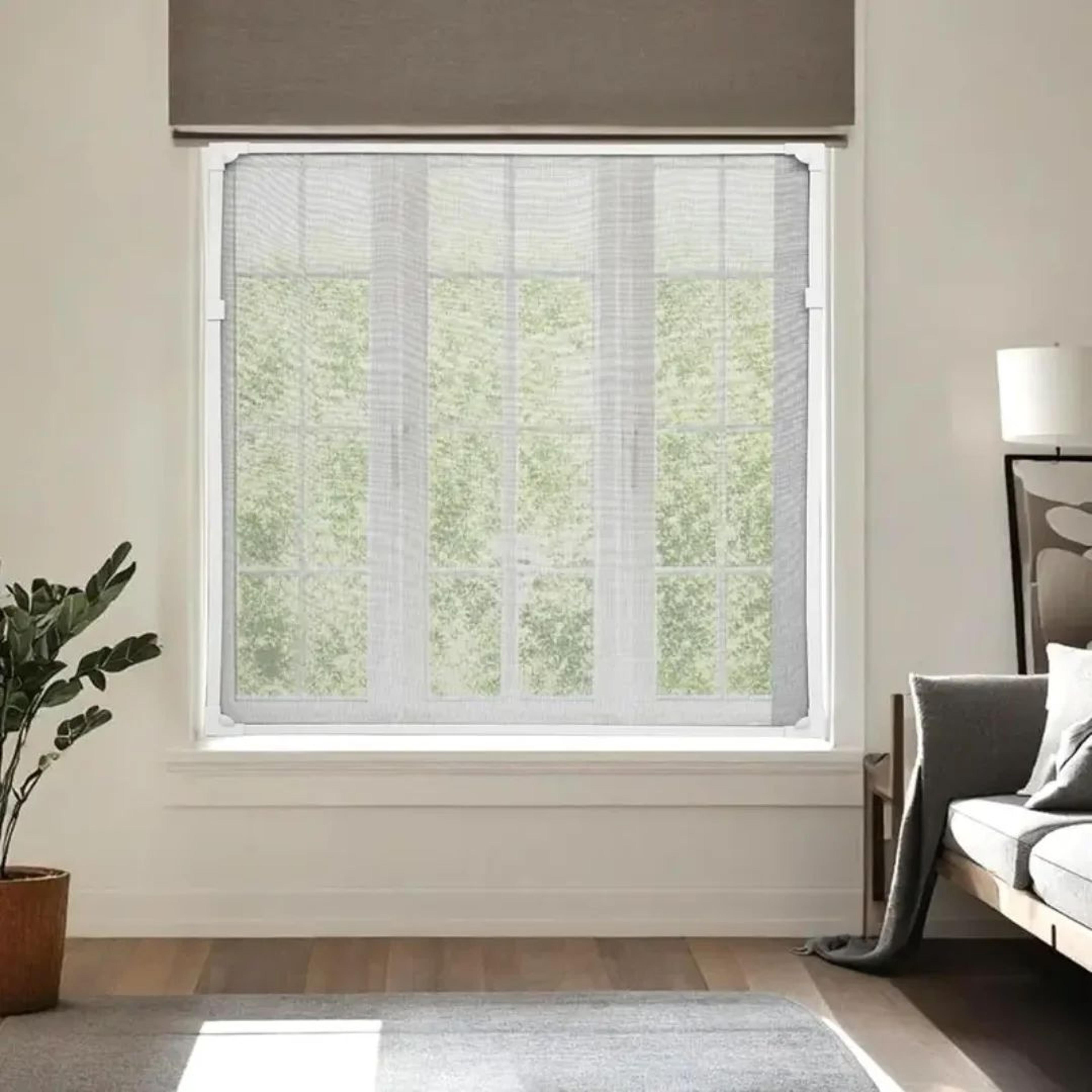 Removable Magnetic Mosquito Window Screen 1