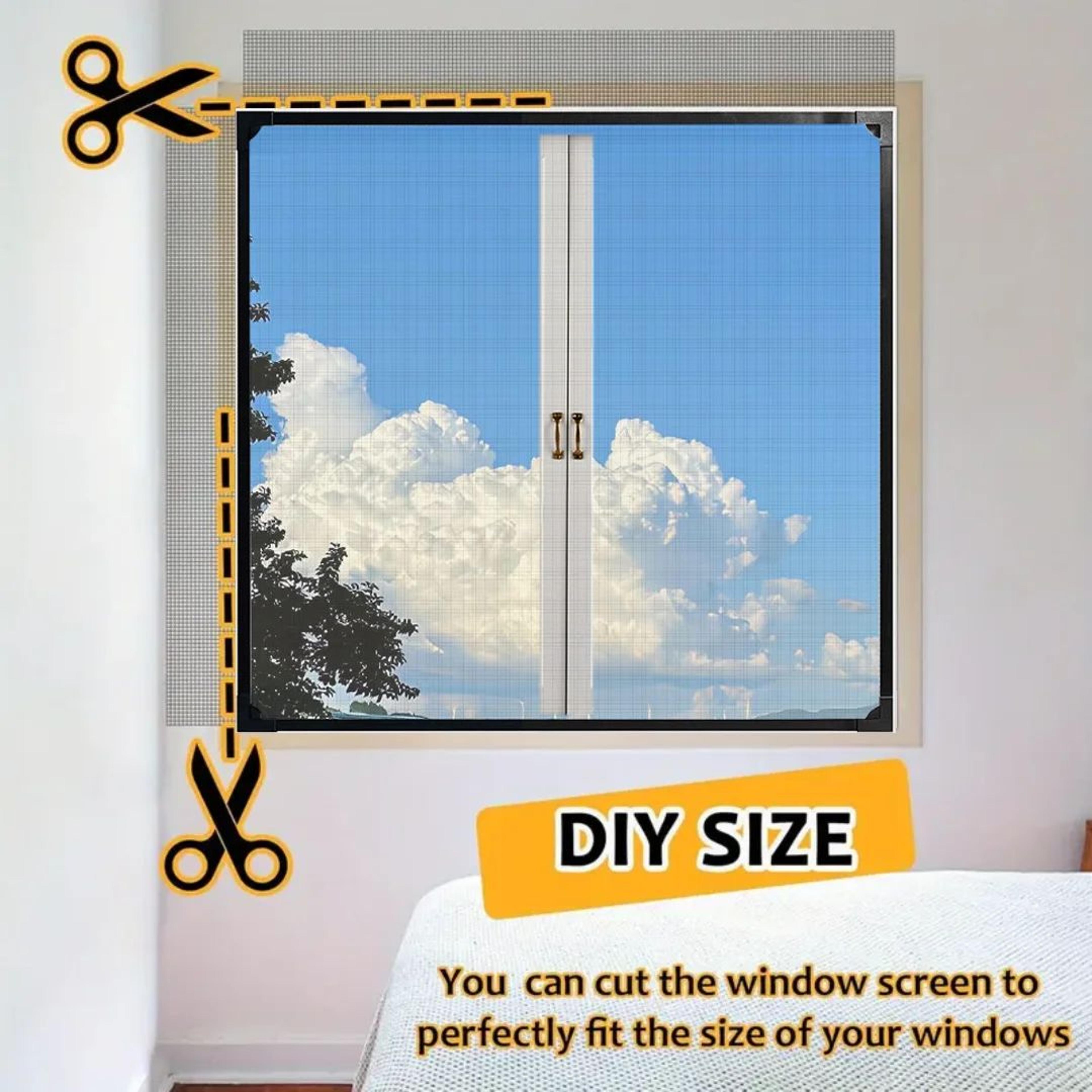 Removable Magnetic Mosquito Window Screen 4