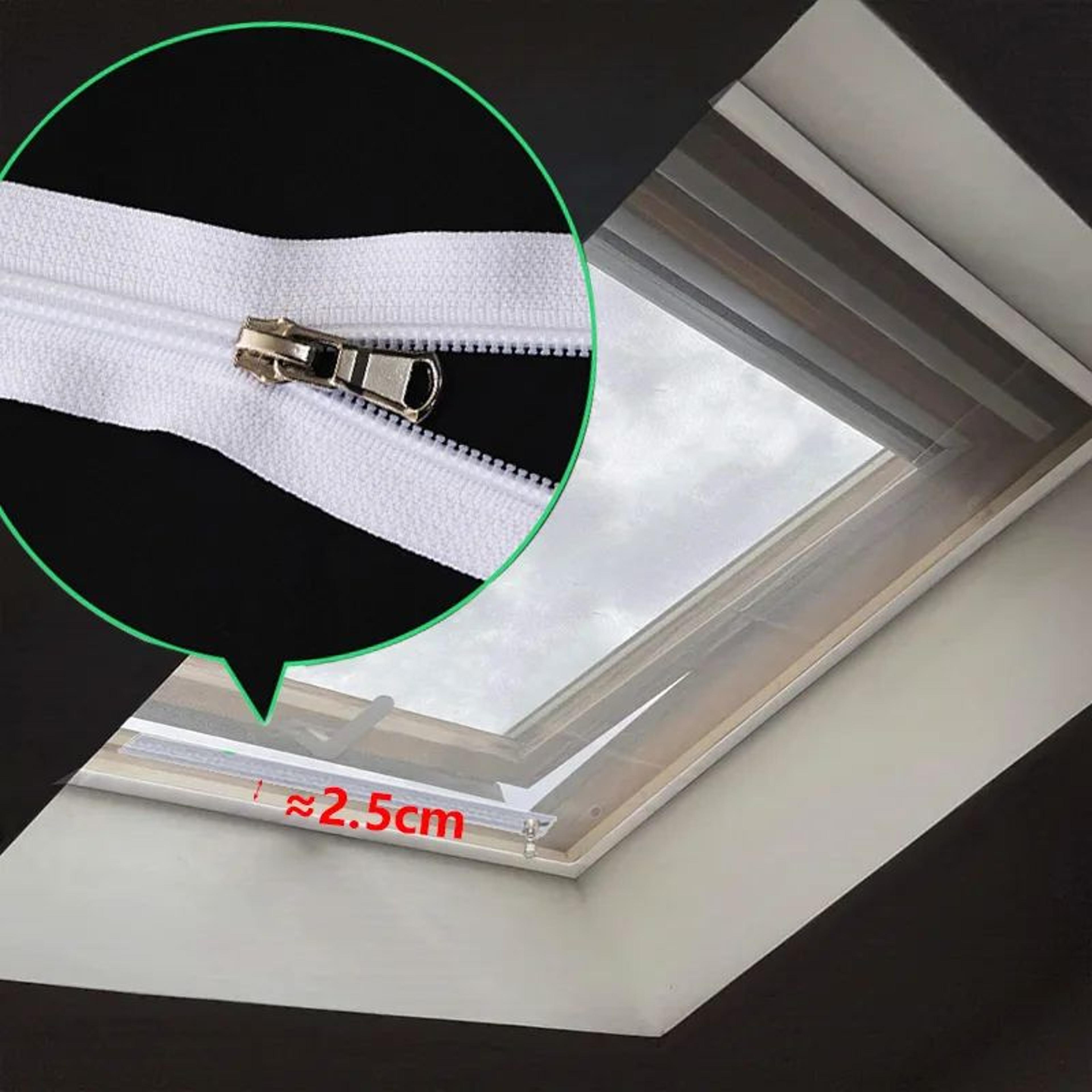 Custom Zipper Mosquito Window Screen Fiberglass Mesh 3