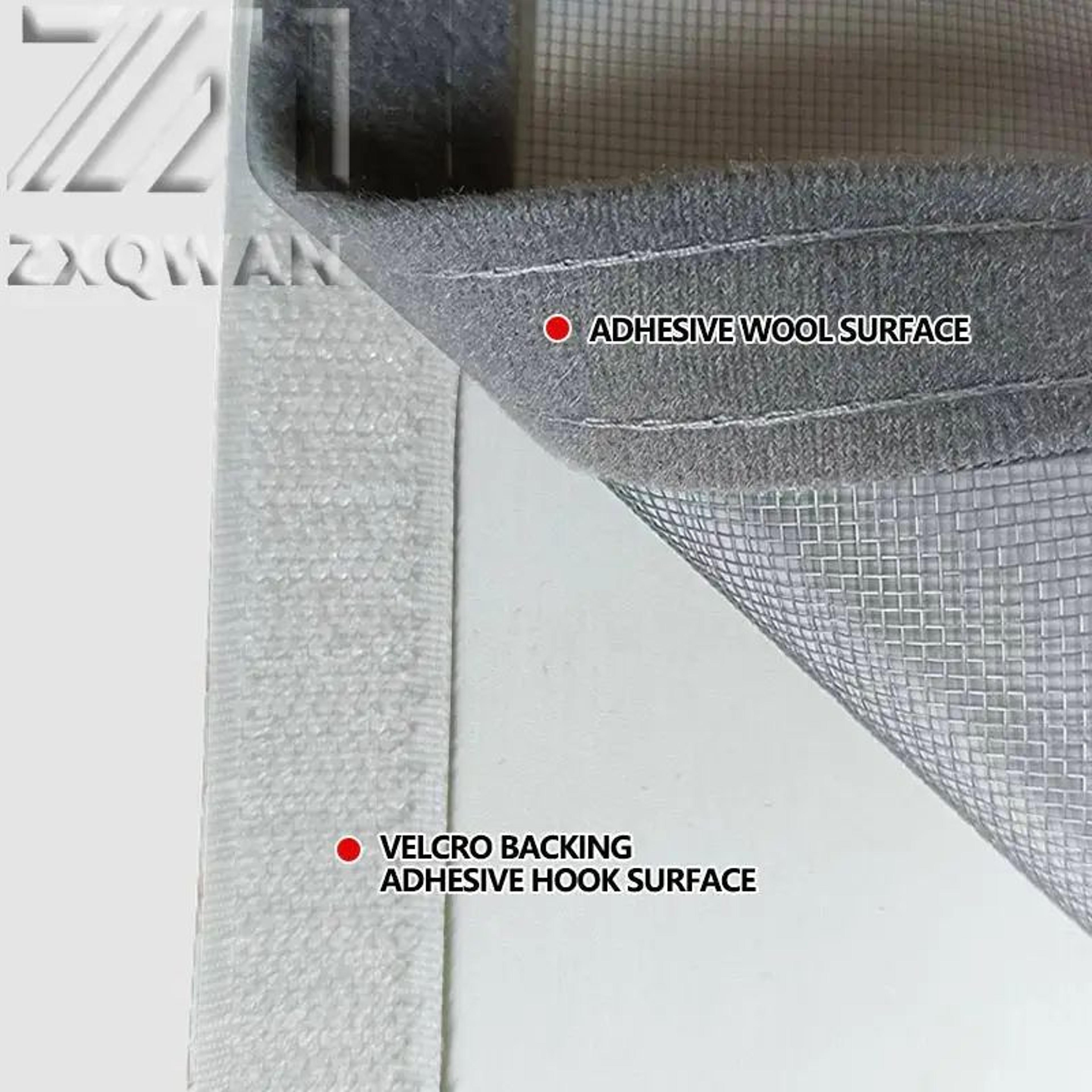 Custom Curved Window Mosquito Screen Zipper Insect Mesh 5