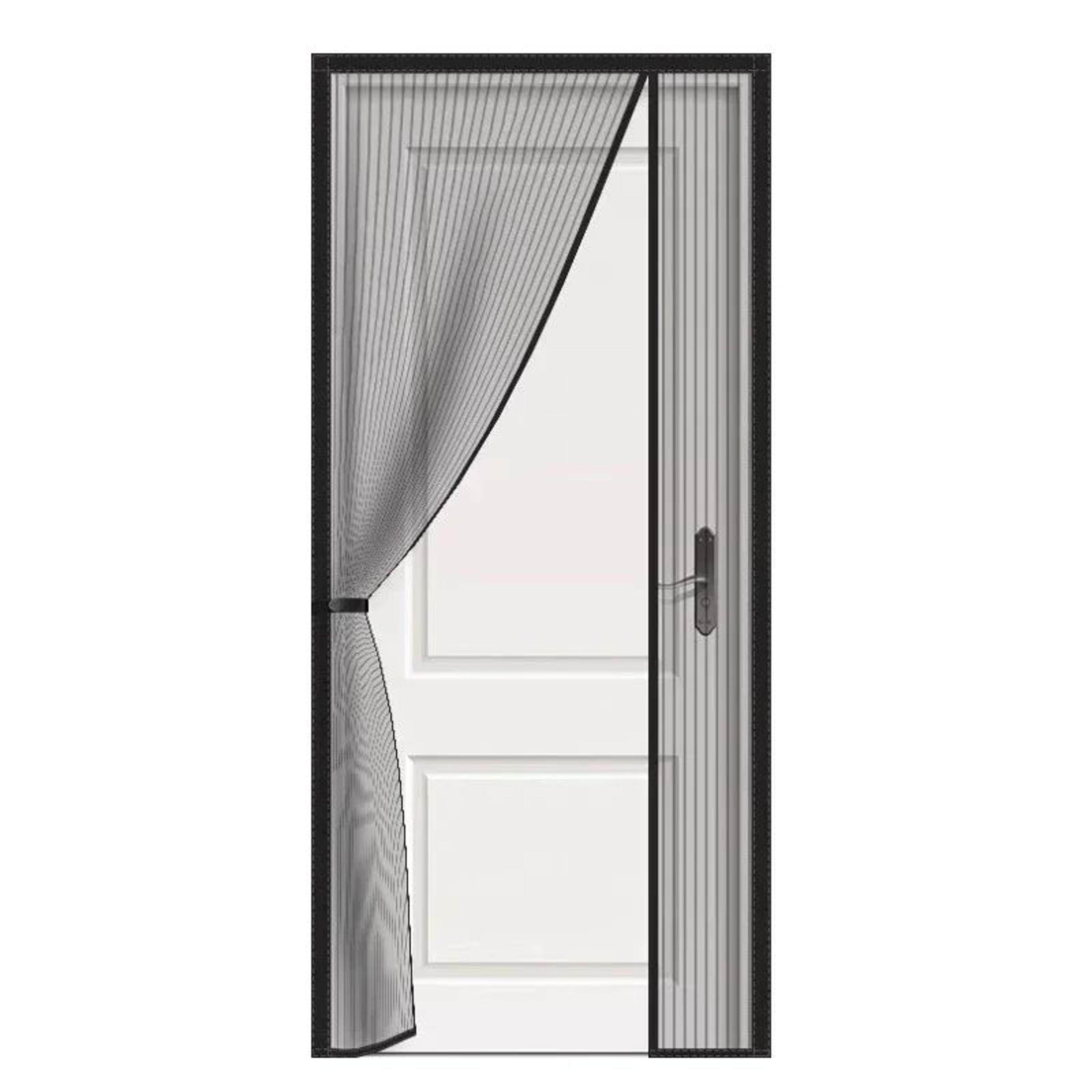 Custom Magnetic Mosquito Door Curtain Self Closing Mesh 7