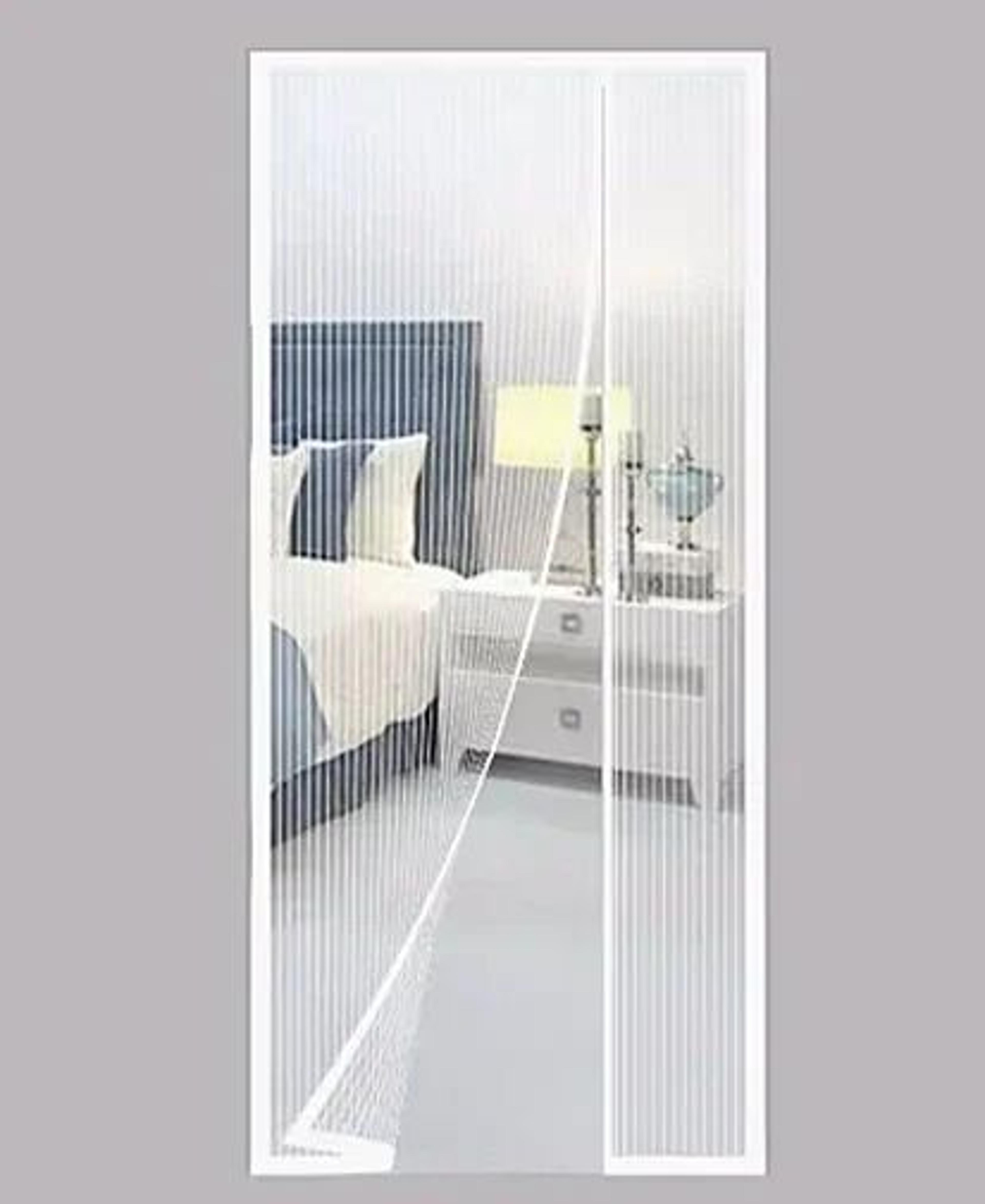 Custom Magnetic Mosquito Door Curtain Self Closing Mesh 13