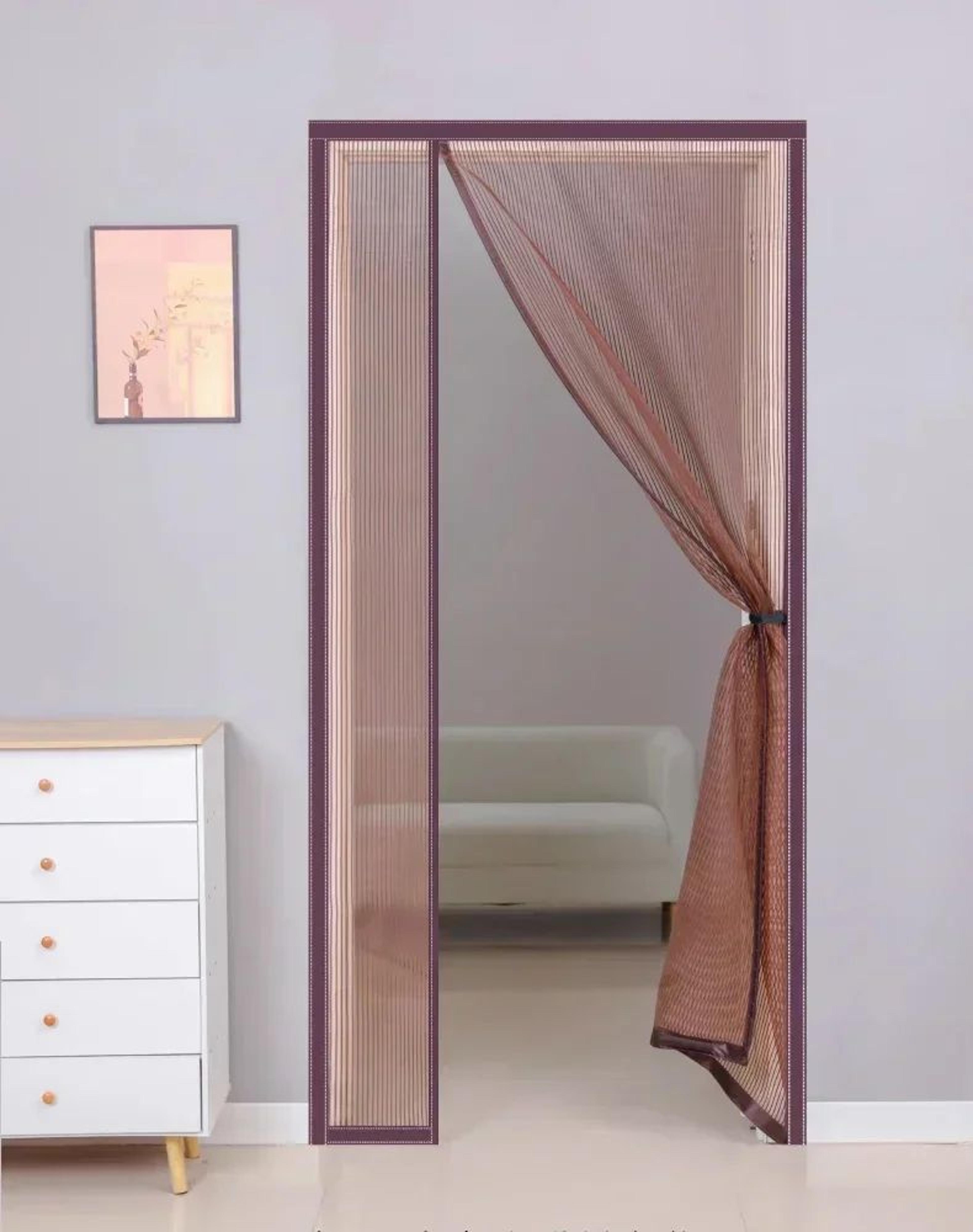 Custom Magnetic Mosquito Door Curtain Self Closing Mesh 8