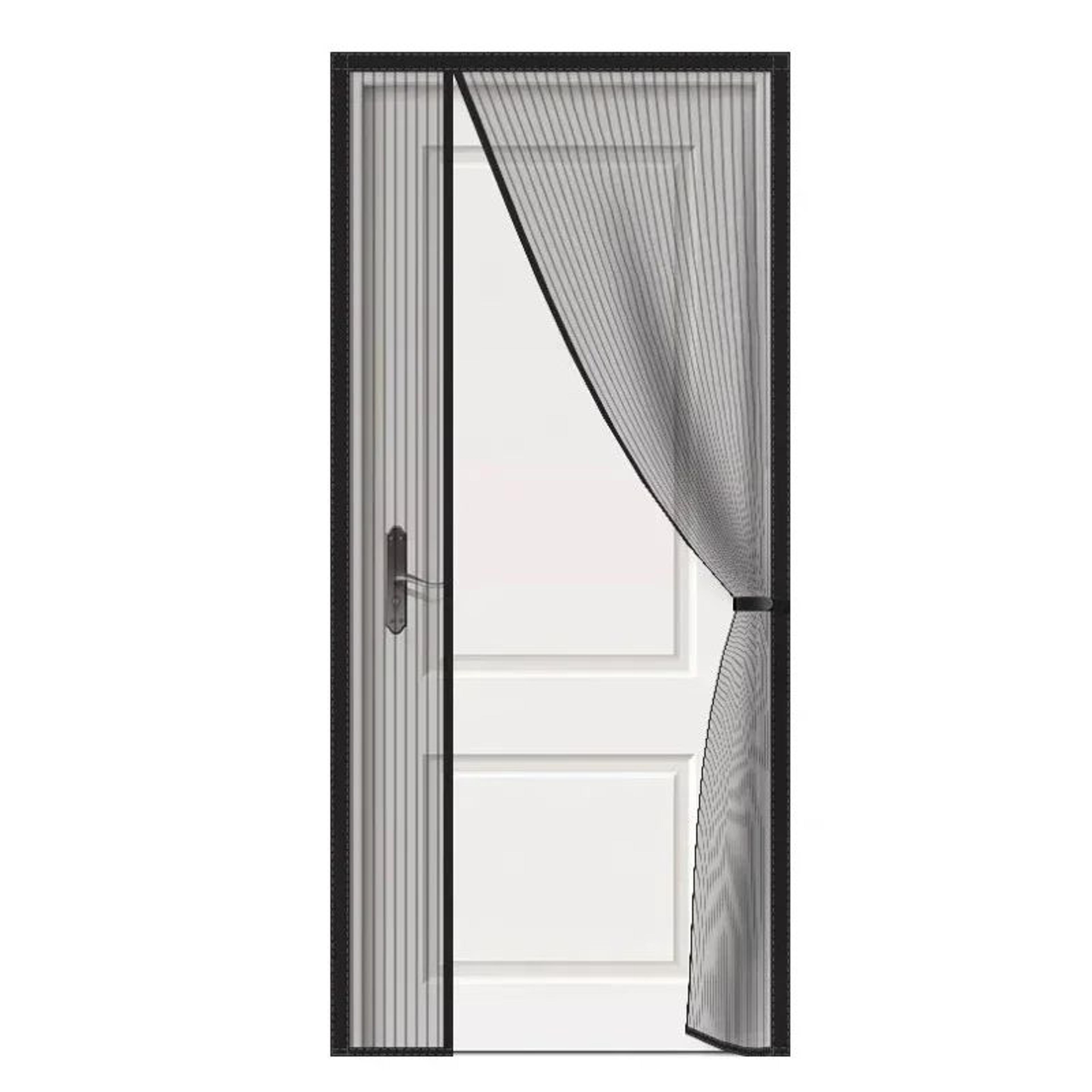 Custom Magnetic Mosquito Door Curtain Self Closing Mesh 6