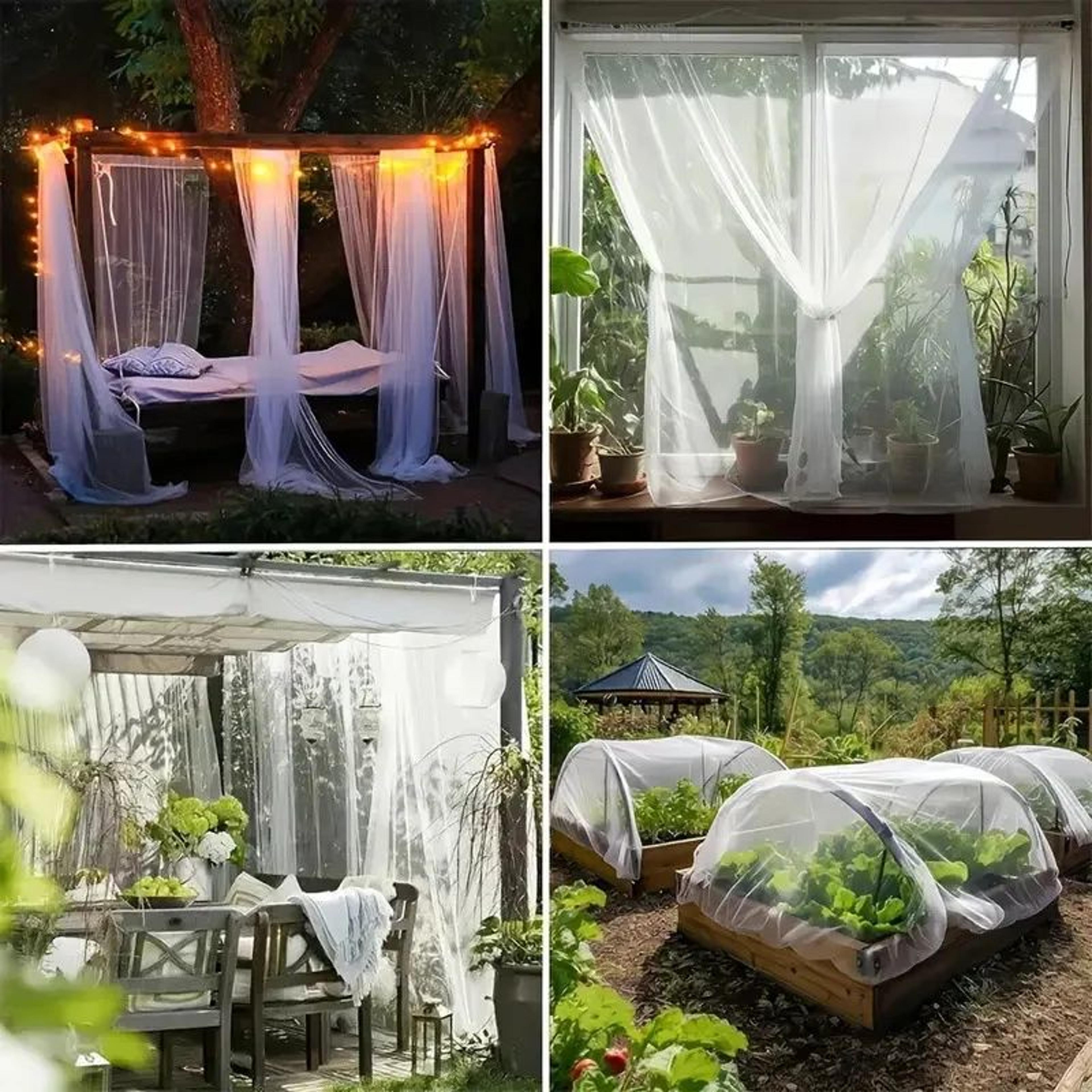 Outdoor Garden Plant Protection Insect Net 5