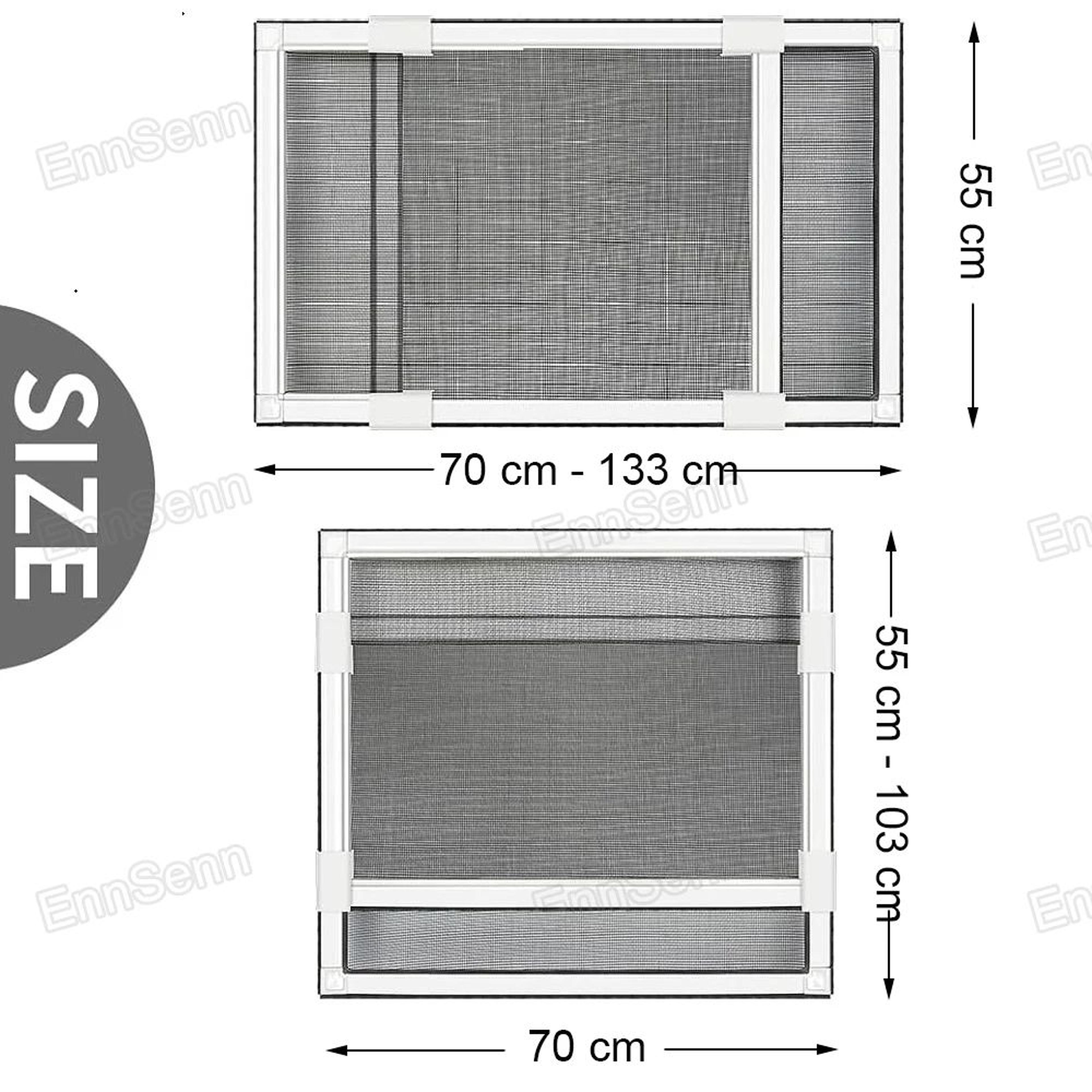 Expandable Adjustable Window Screen Mosquito Mesh 11
