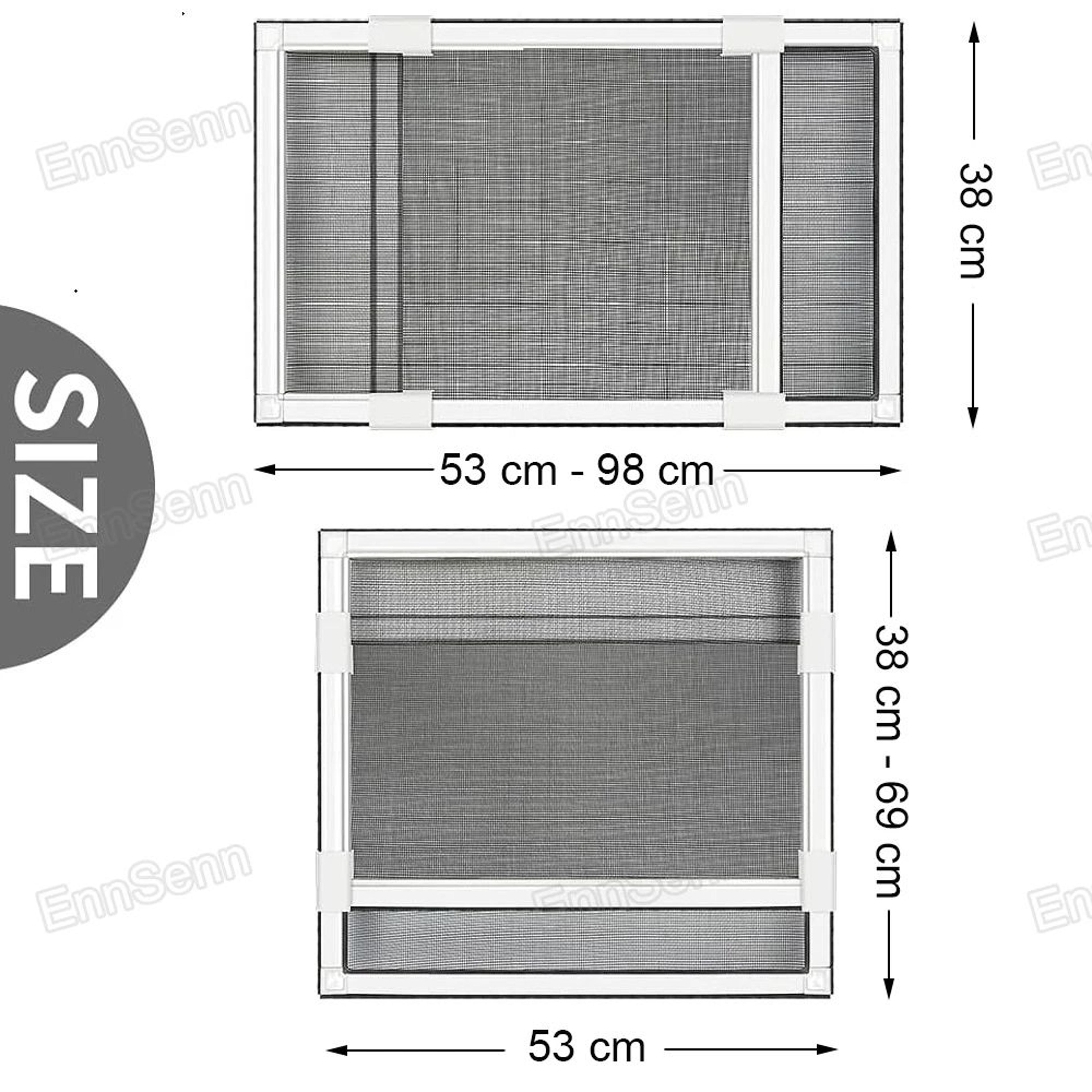 Expandable Adjustable Window Screen Mosquito Mesh 8