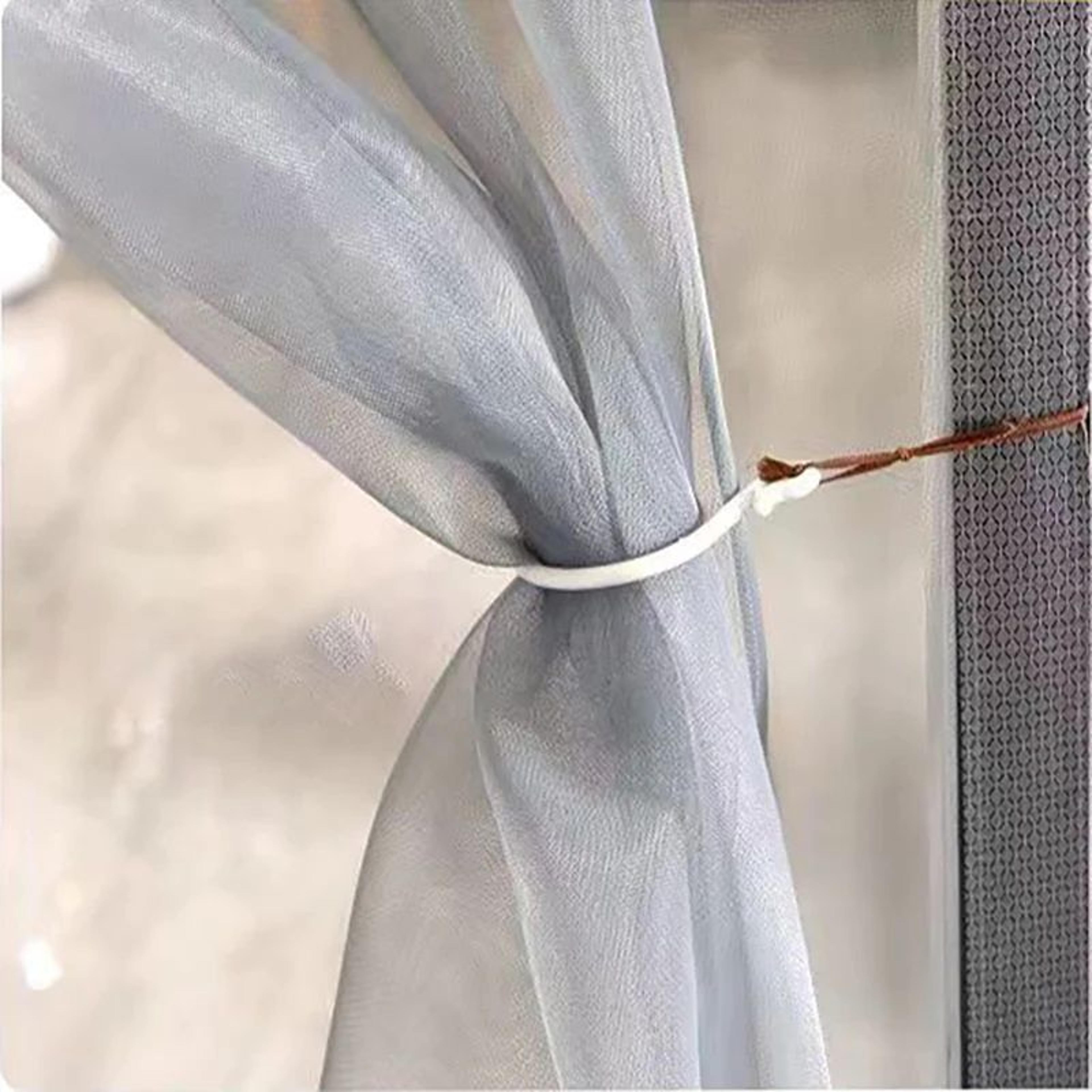 Gray Magnetic Mosquito Screen Door Curtain 3