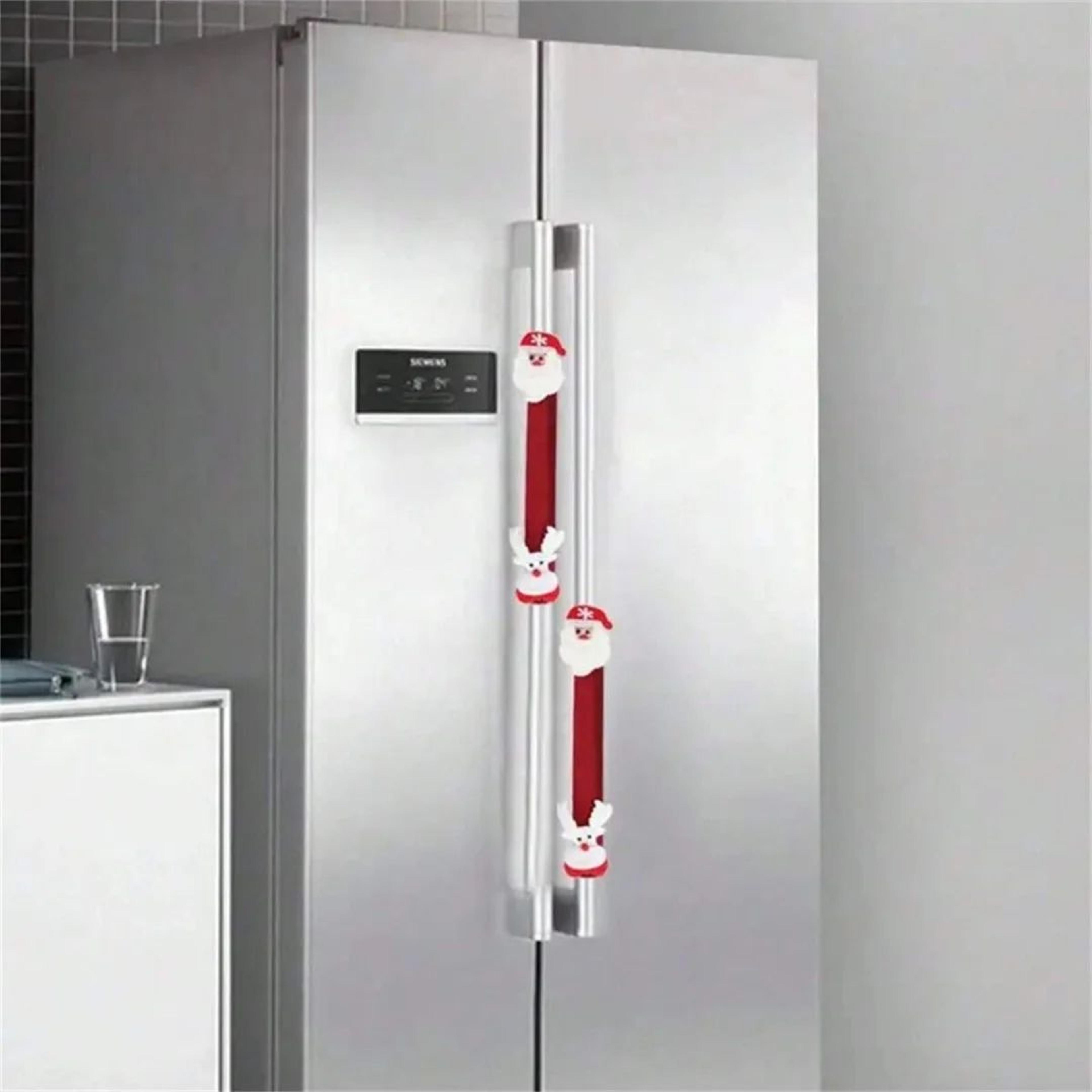 Christmas Refrigerator Handle Cover 1